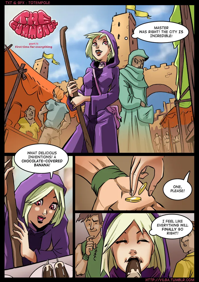 The Cummoner - 1 . The Cummoner - Chapter 1 - First Time For Everything [Totempole] - Page 2