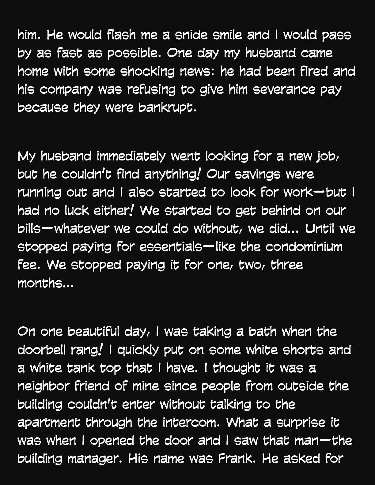 Animated Tales [WC | TF] - I HAD TO FUCK WITH THE BUILDING MANAGER - Page 3