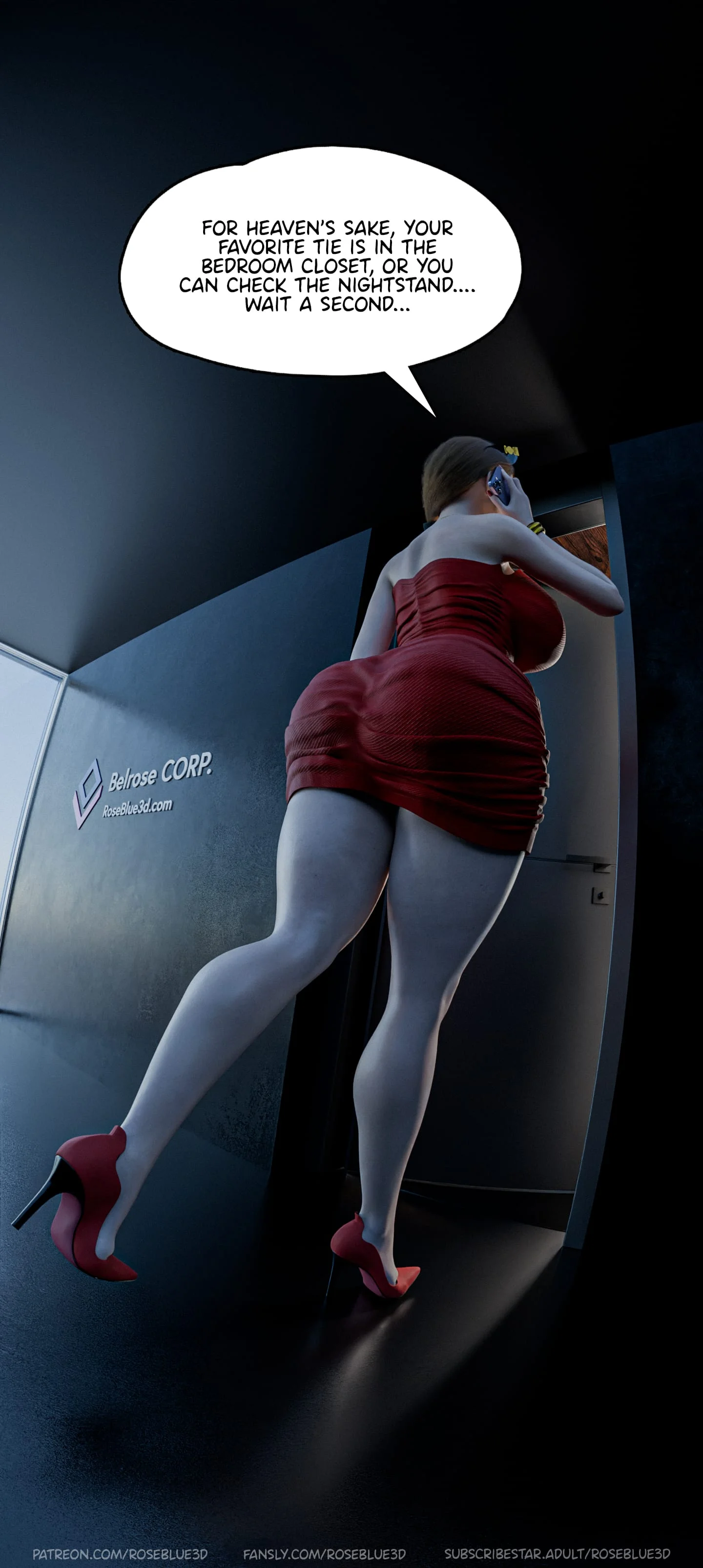 Dismissed [Rose Blue 3D] - 3 . Dismissed - Ch.3 - Page 4