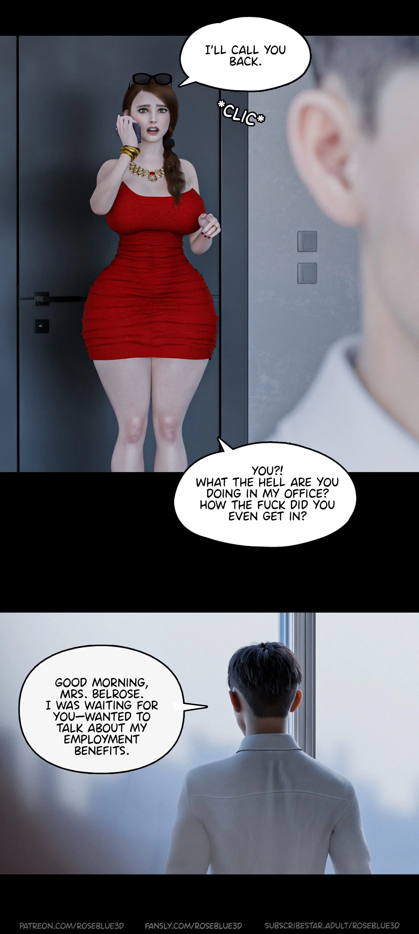 Dismissed [Rose Blue 3D] - 3 . Dismissed - Ch.3 - Page 5
