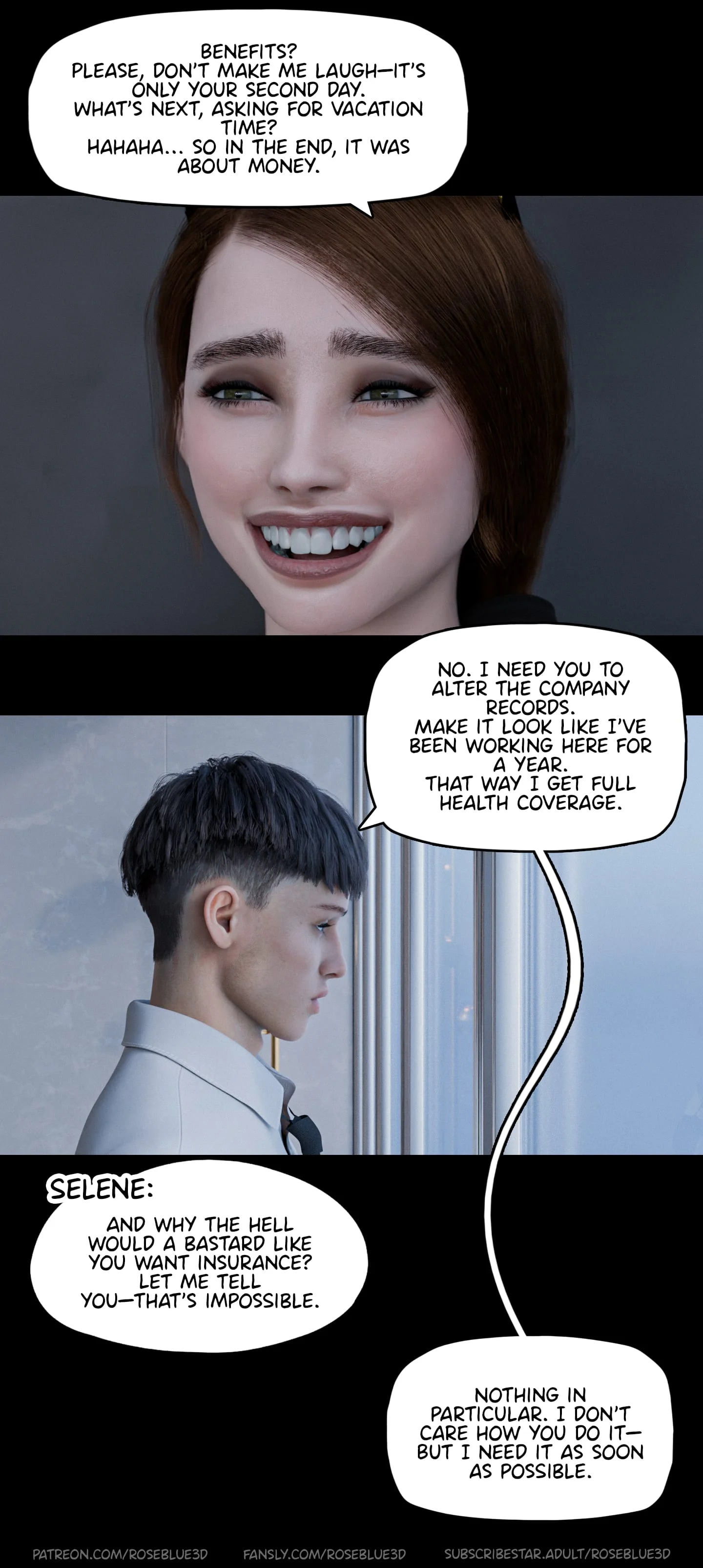 Dismissed [Rose Blue 3D] - 3 . Dismissed - Ch.3 - Page 6