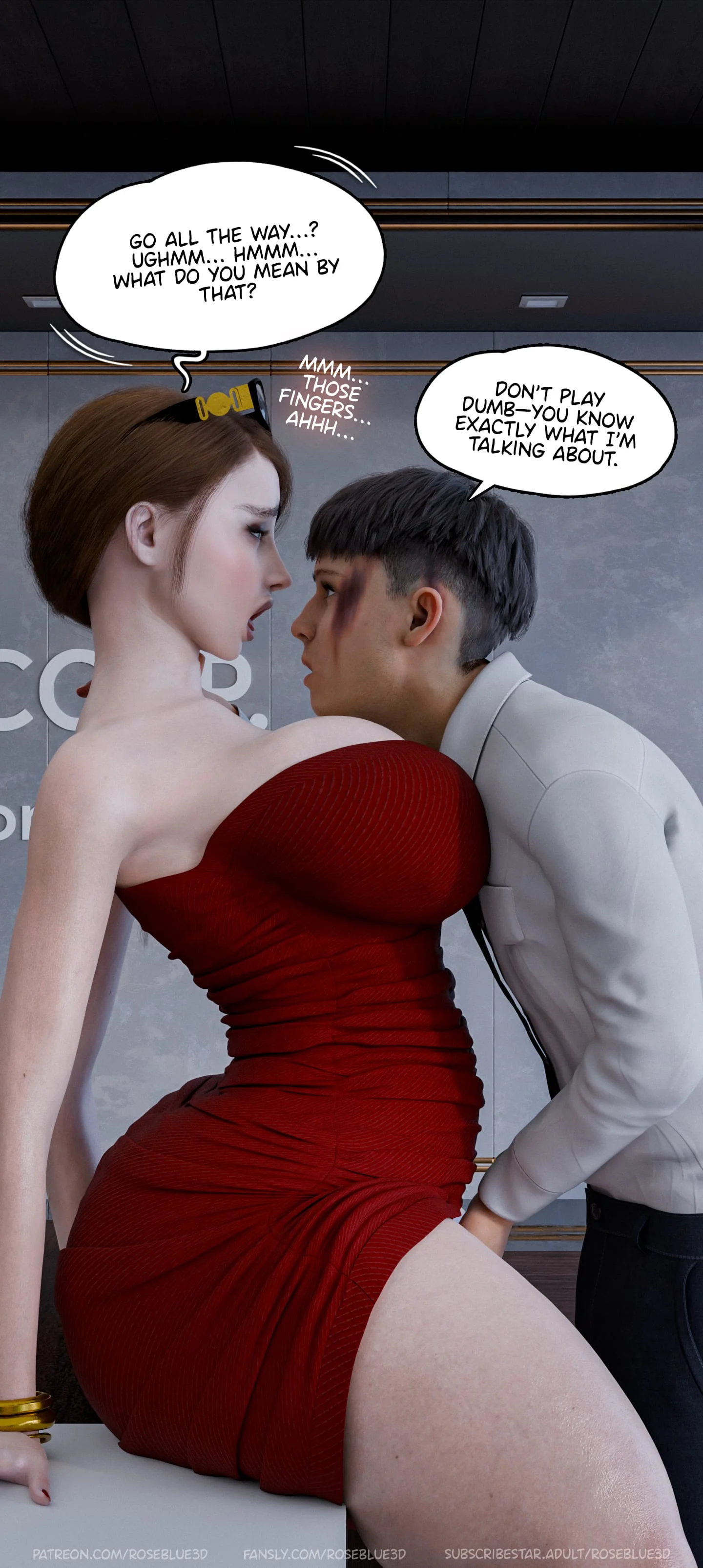 Dismissed [Rose Blue 3D] - 3 . Dismissed - Ch.3 - Page 15