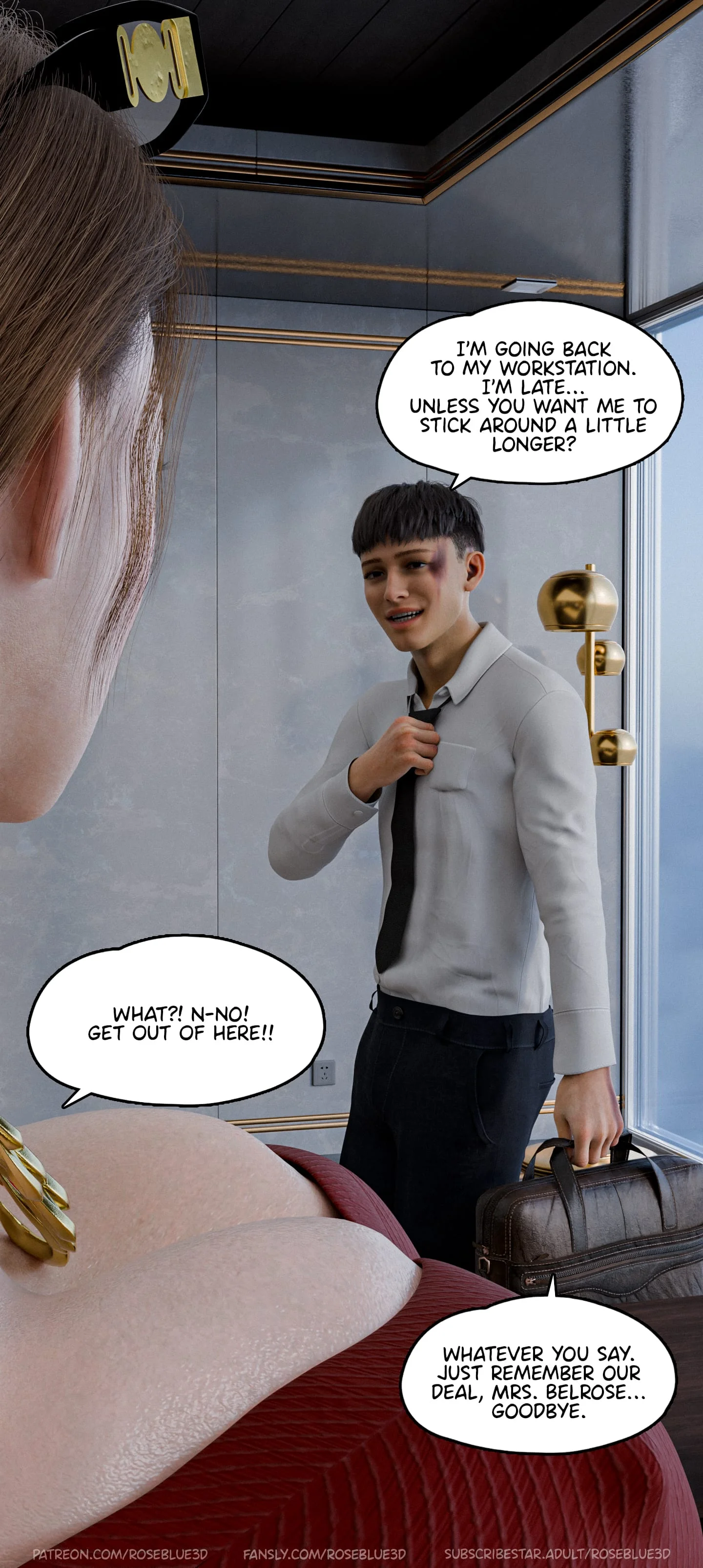 Dismissed [Rose Blue 3D] - 3 . Dismissed - Ch.3 - Page 86
