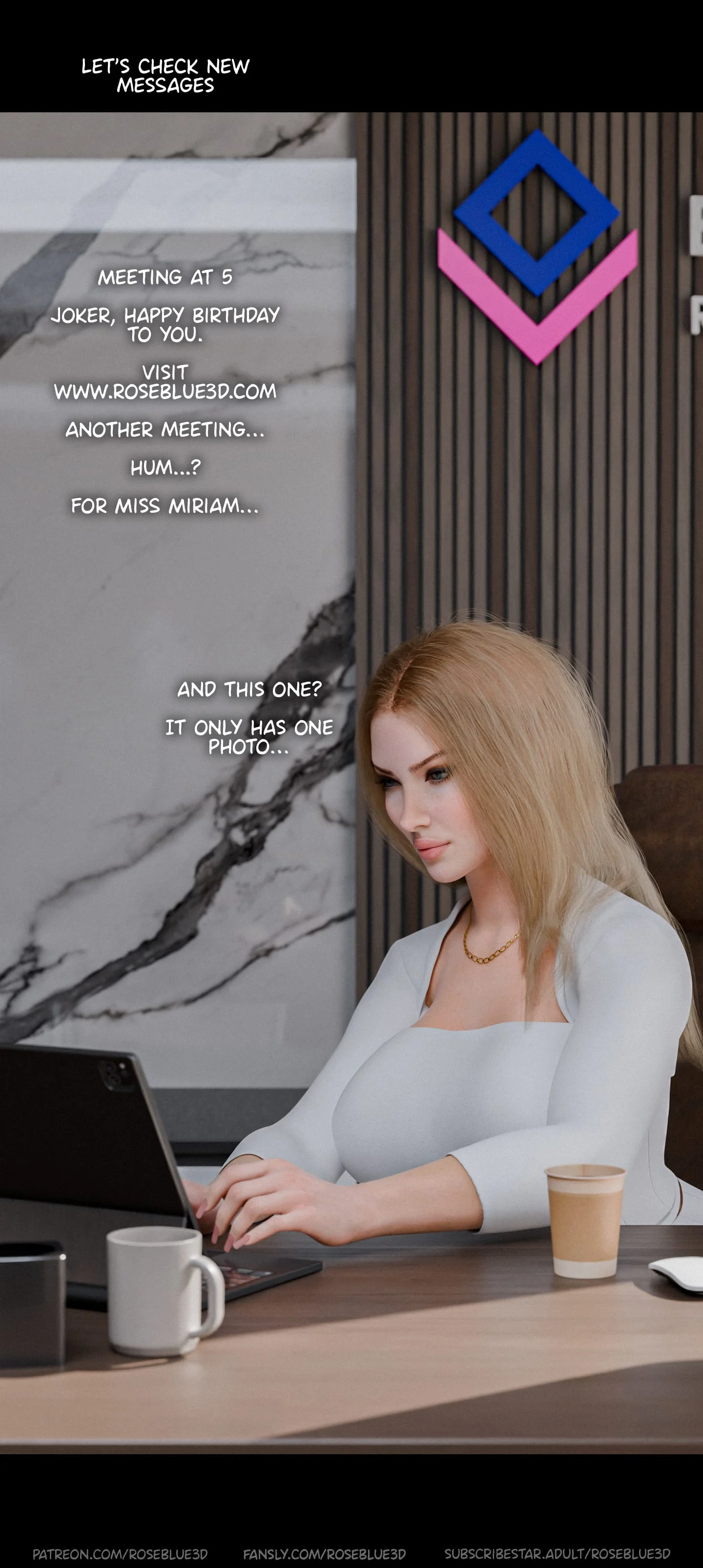 Dismissed [Rose Blue 3D] - 3 . Dismissed - Ch.3 - Page 92