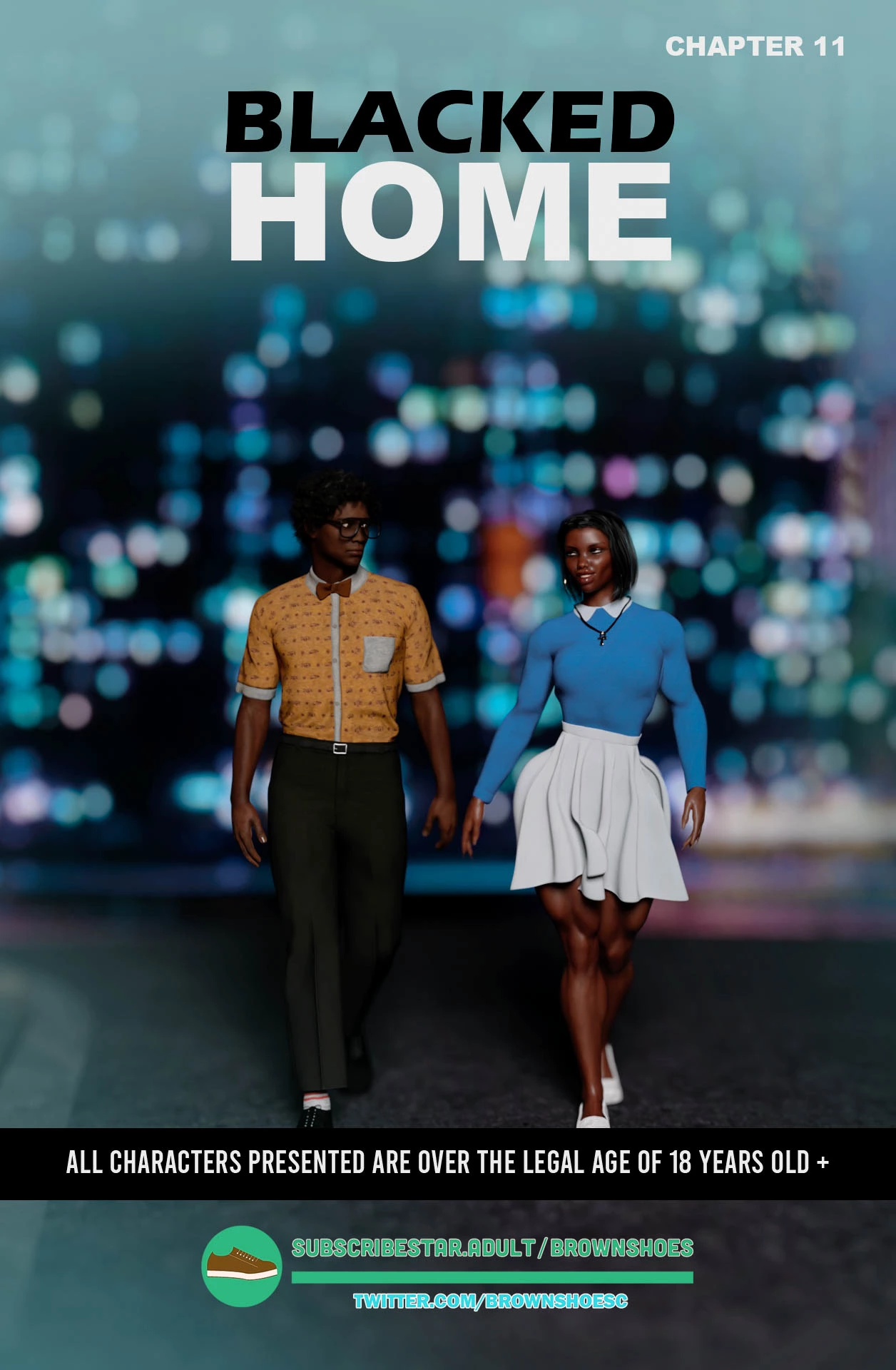 Blacked Home 11-12 [Brown Shoes] - Blacked Home 11 - Page 1