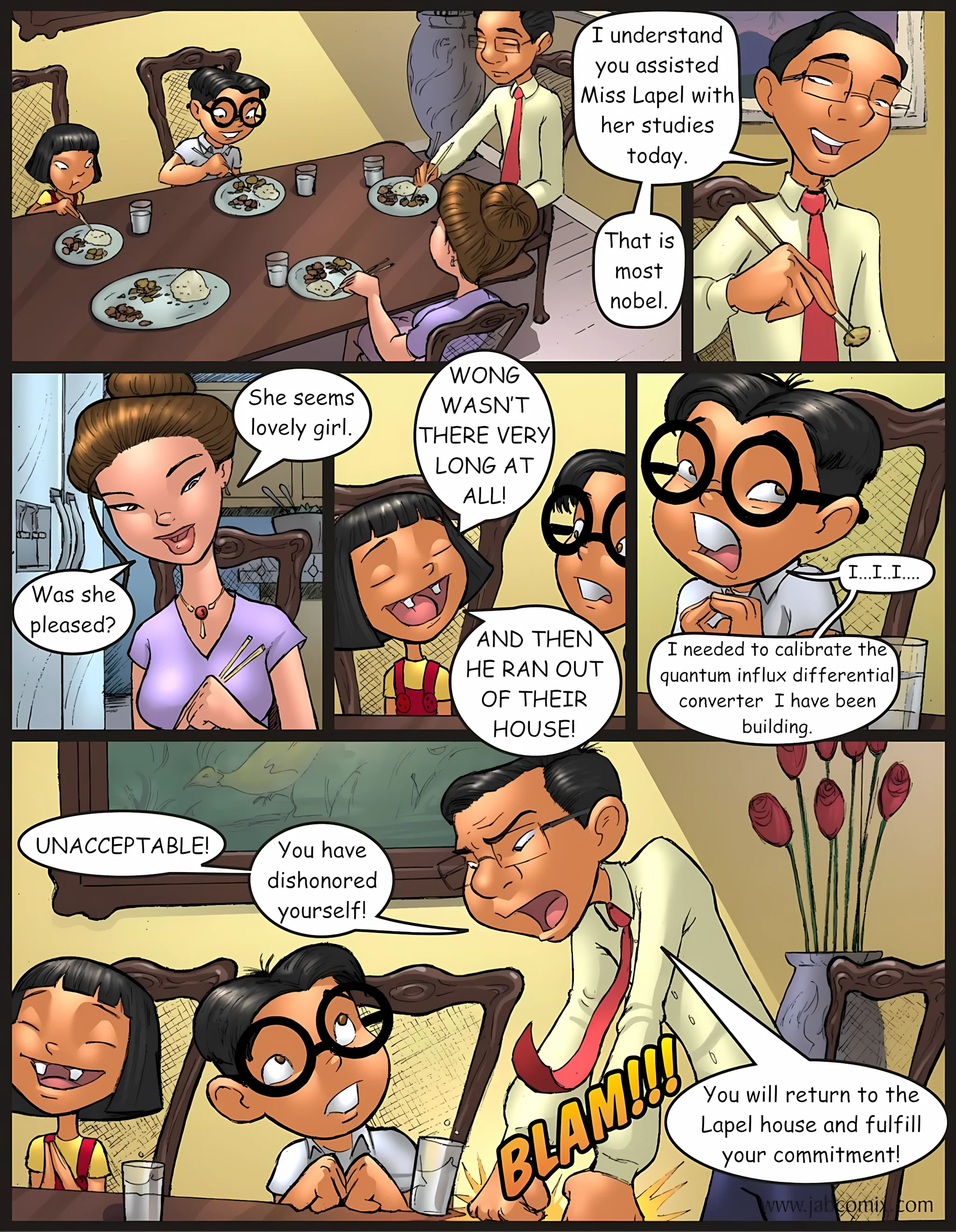 My Hot Ass Neighbor [JABComix] - 3 . My Hot Ass Neighbor - Webcam - Chapter 3 - Page 5