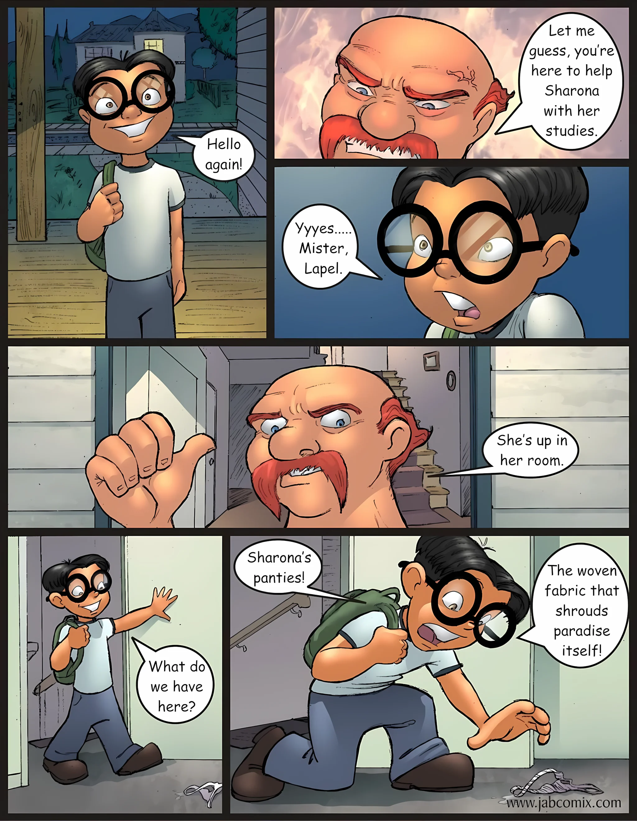 My Hot Ass Neighbor [JABComix] - 3 . My Hot Ass Neighbor - Webcam - Chapter 3 - Page 9