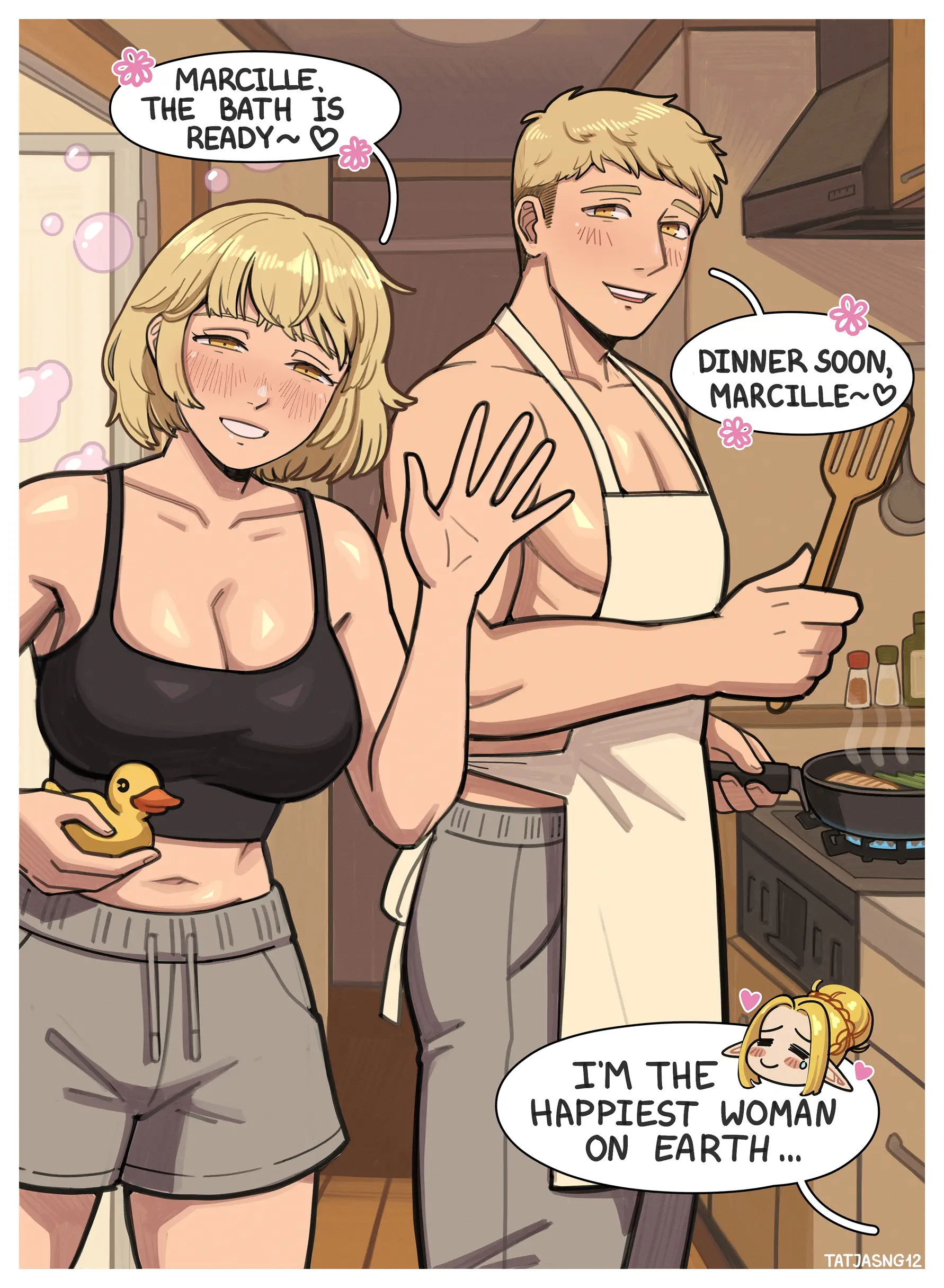 Office Elf Wife (Delicious in Dungeon) - 1 . Office Elf Wife - Chapter 1 [Tatja] - Page 4