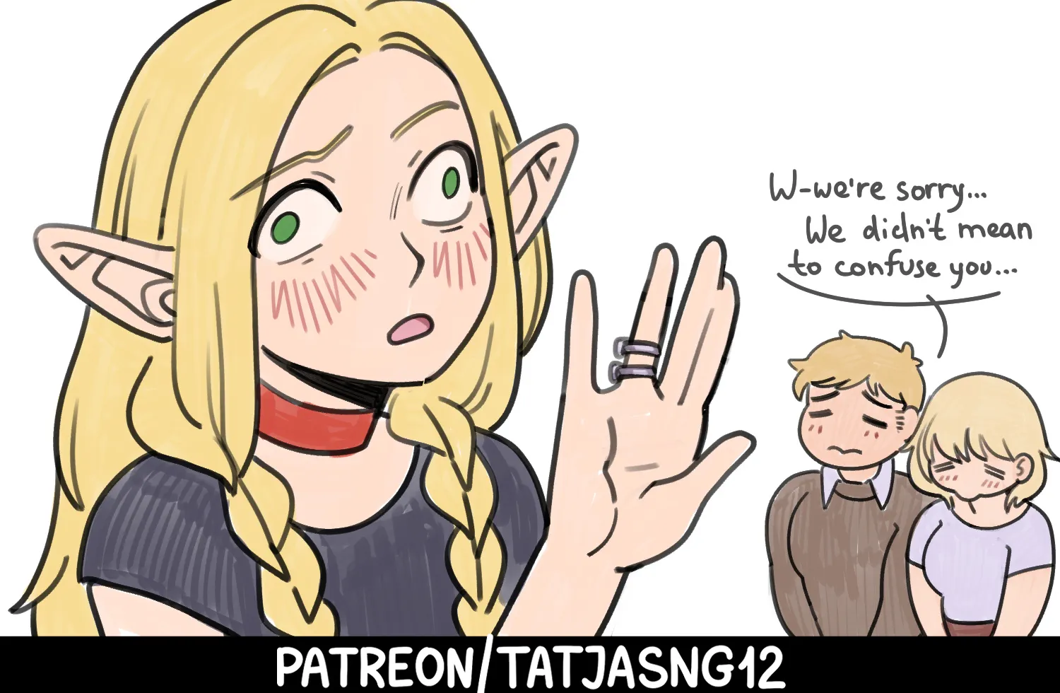 Office Elf Wife (Delicious in Dungeon) - 1 . Office Elf Wife - Chapter 1 [Tatja] - Page 7