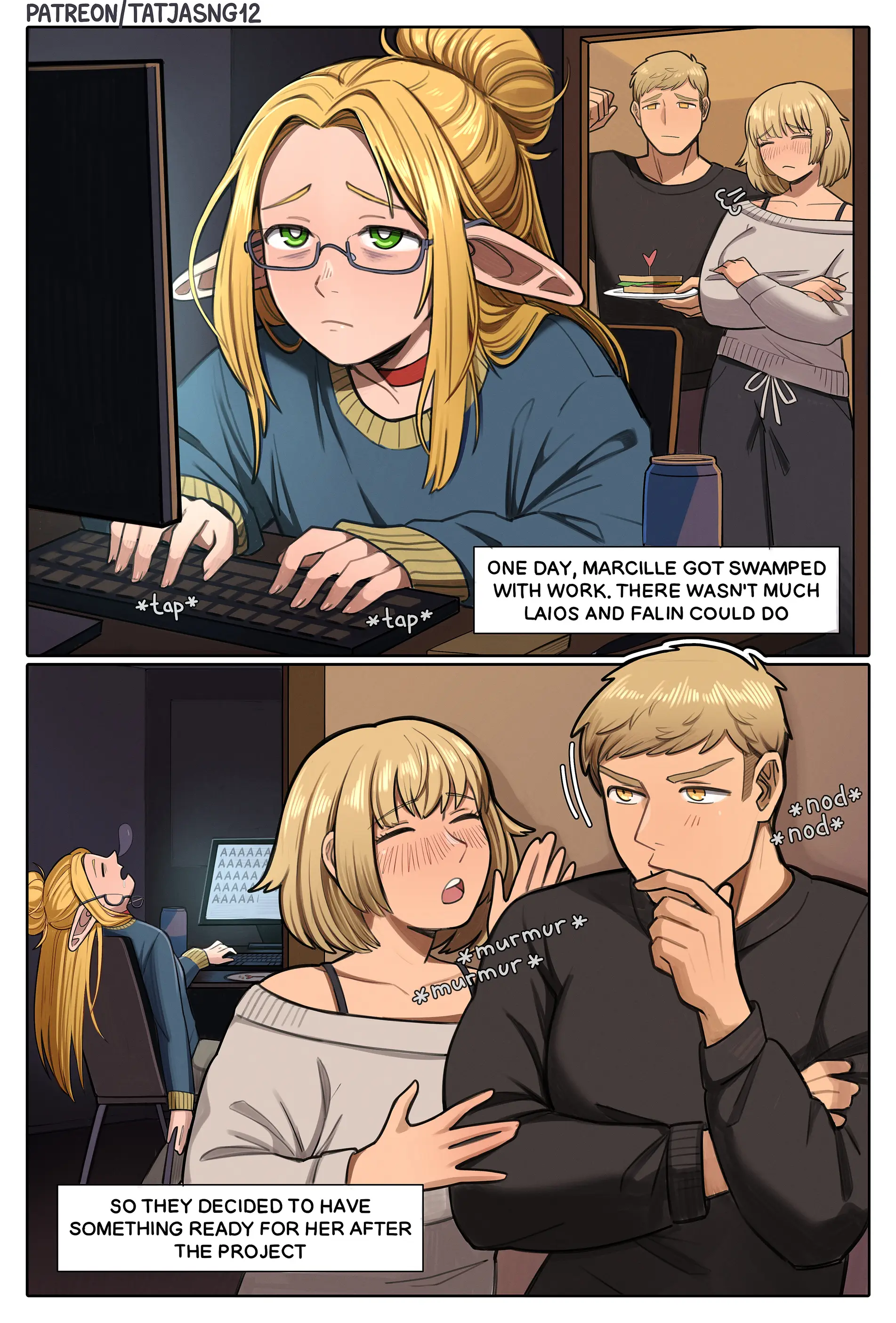 Office Elf Wife (Delicious in Dungeon) - 1 . Office Elf Wife - Chapter 1 [Tatja] - Page 23