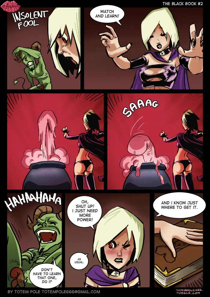 The Cummoner - 1.5 . The Cummoner - Chapter 1.5 - Side Story #1 The Black Book [Totempole] - Page 3