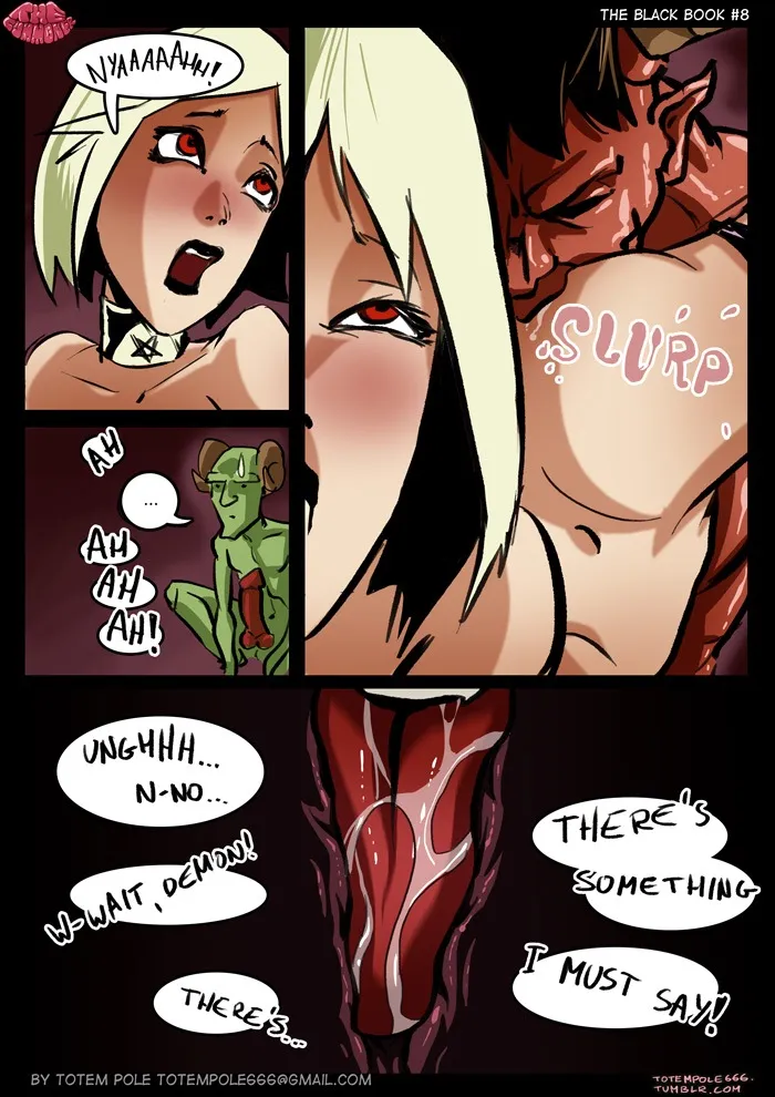 The Cummoner - 1.5 . The Cummoner - Chapter 1.5 - Side Story #1 The Black Book [Totempole] - Page 9