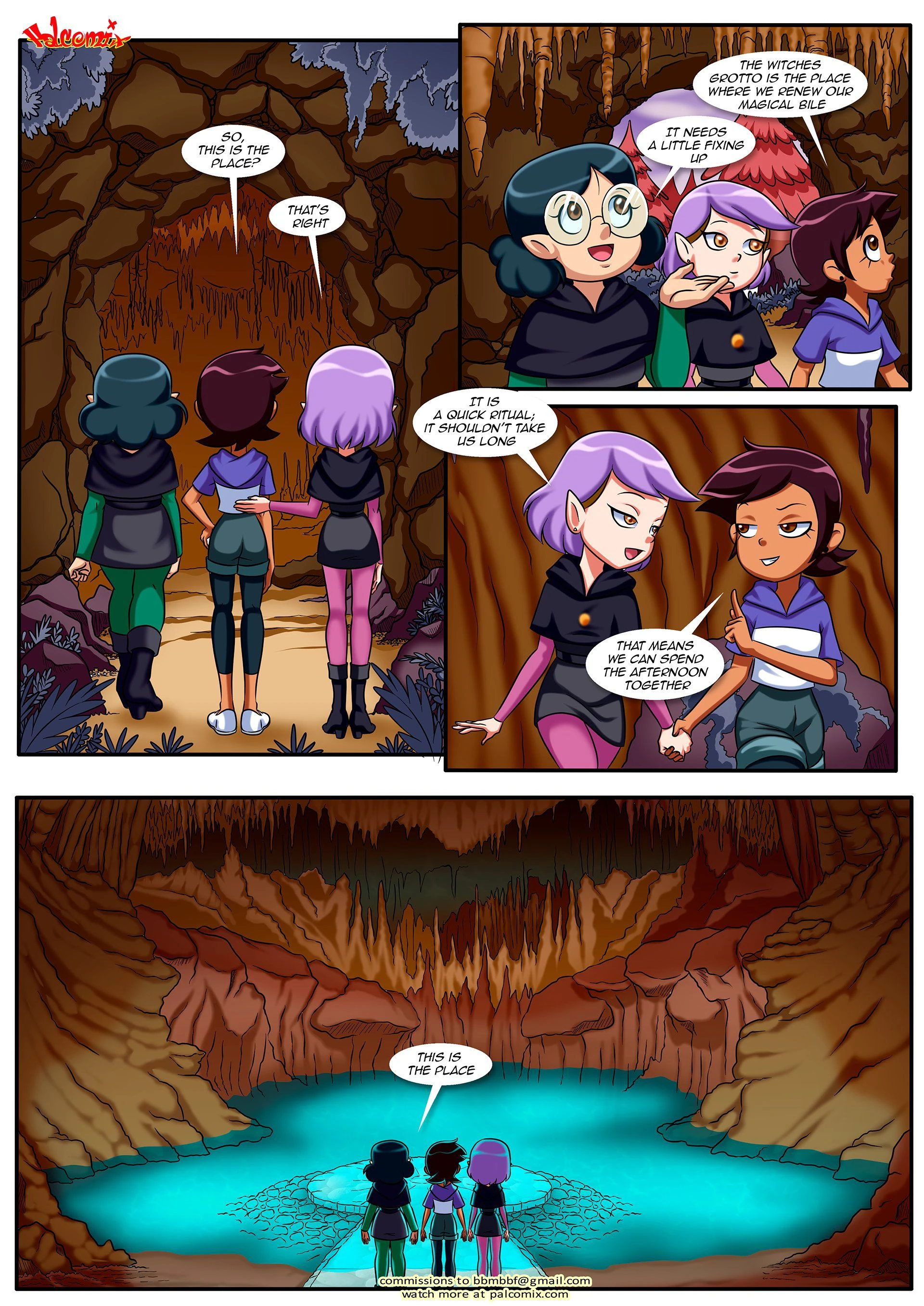 Witch’s Grotto (The Owl House) [Palcomix] - 1 . Witch's Grotto - (The Owl House) [Palcomix] - Page 2