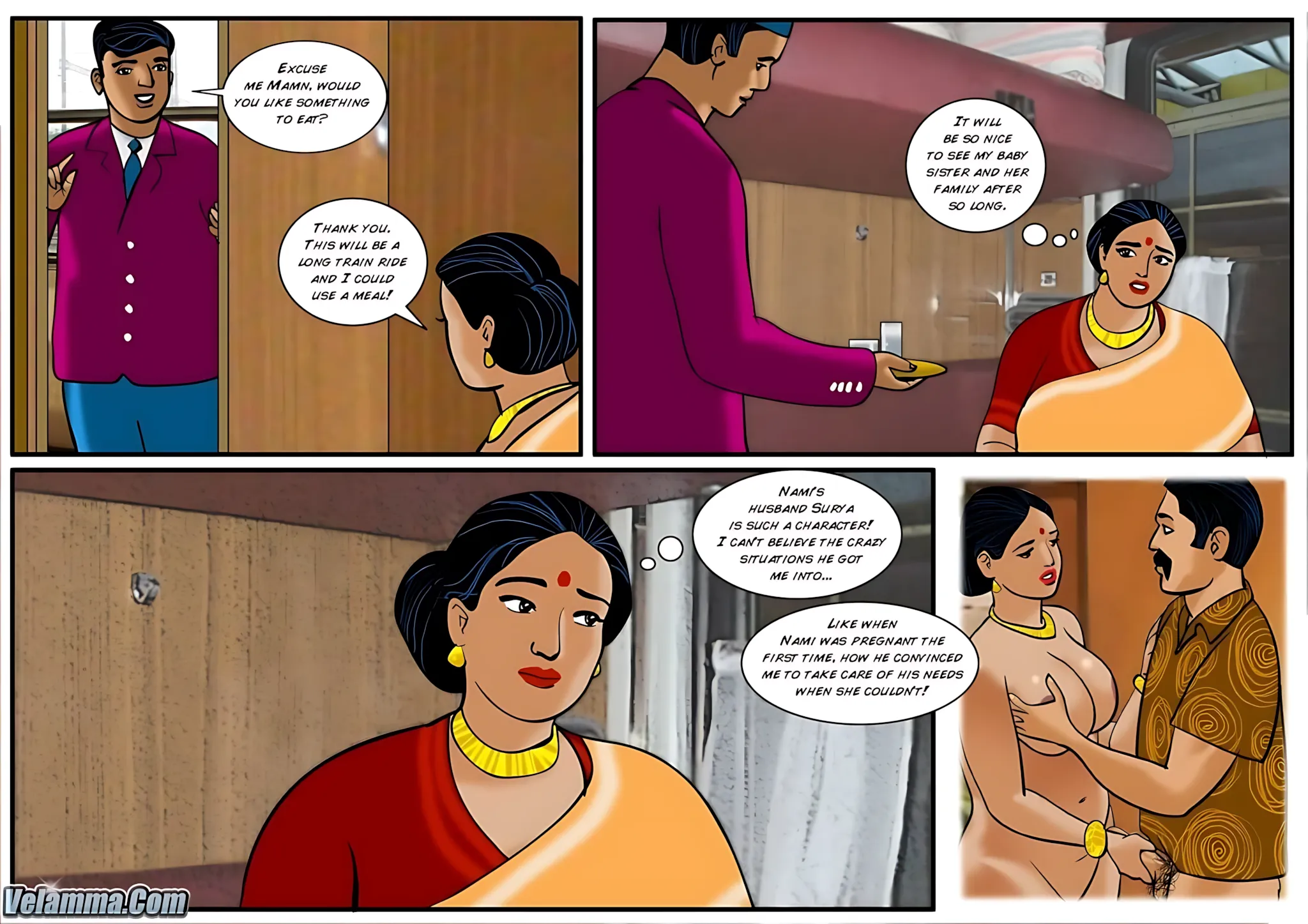 Velamma All Episodes Comics - 34 . Velamma - Episode 34 - Another Family Affair - Page 3