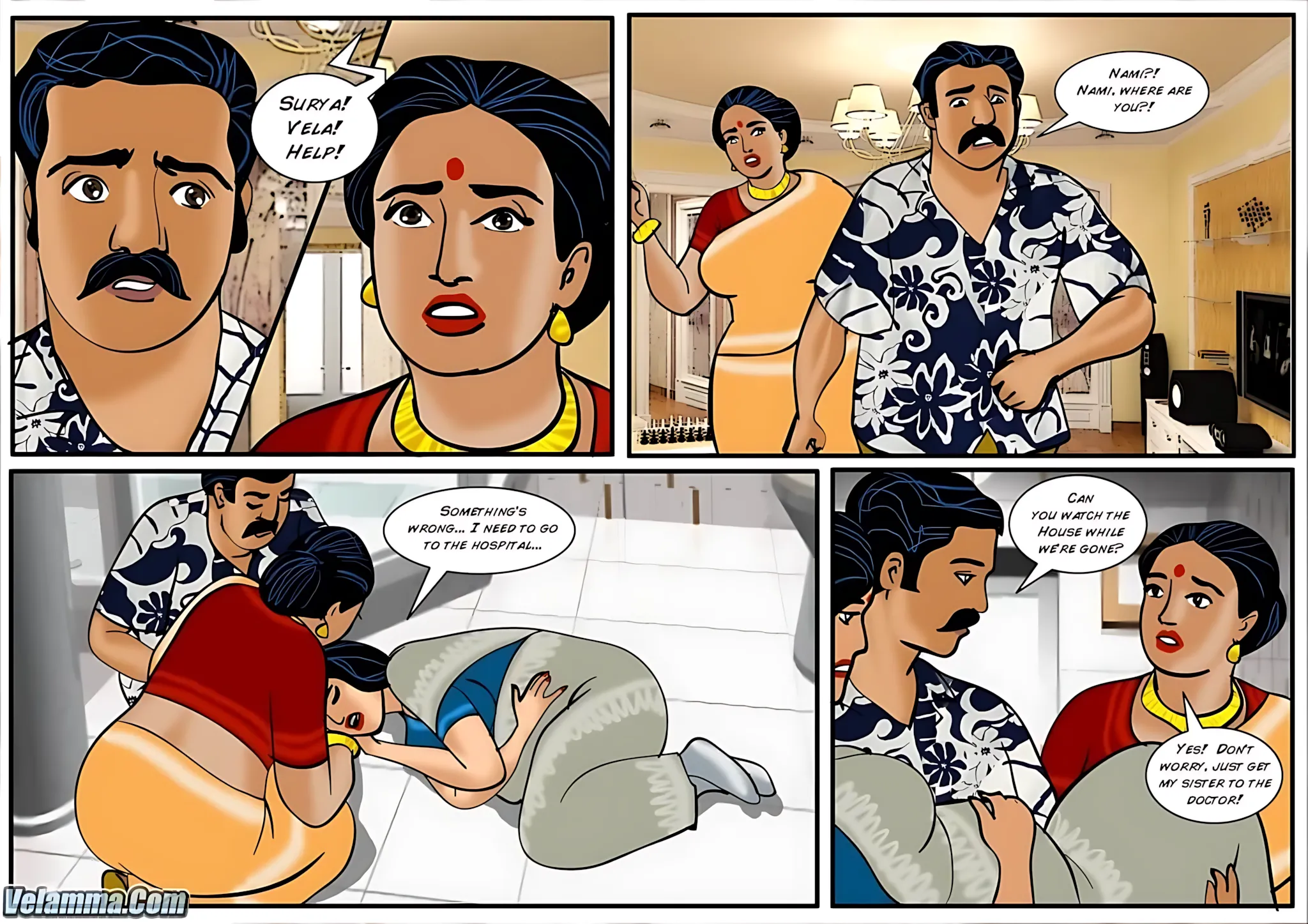 Velamma All Episodes Comics - 34 . Velamma - Episode 34 - Another Family Affair - Page 11