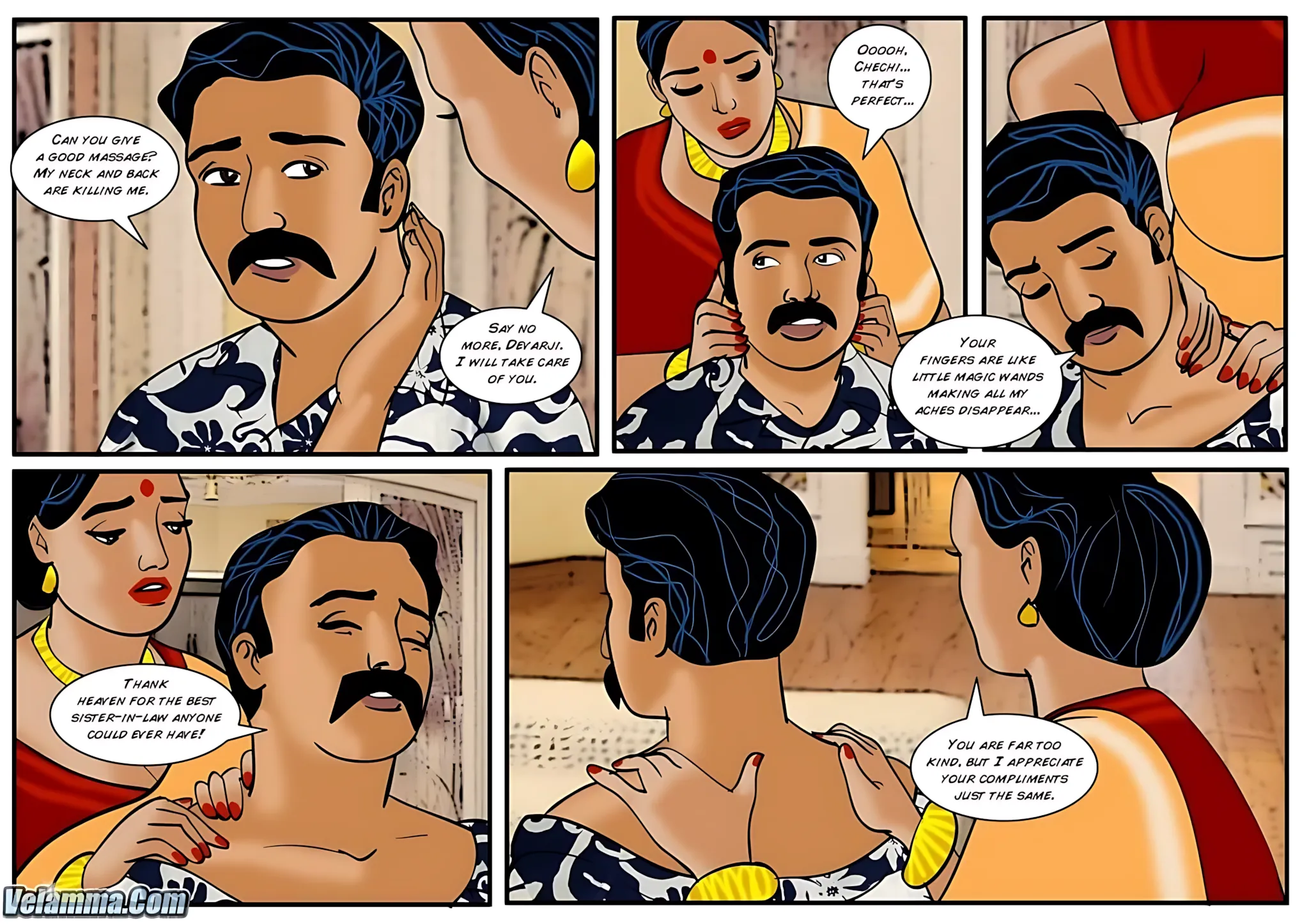Velamma All Episodes Comics - 34 . Velamma - Episode 34 - Another Family Affair - Page 13