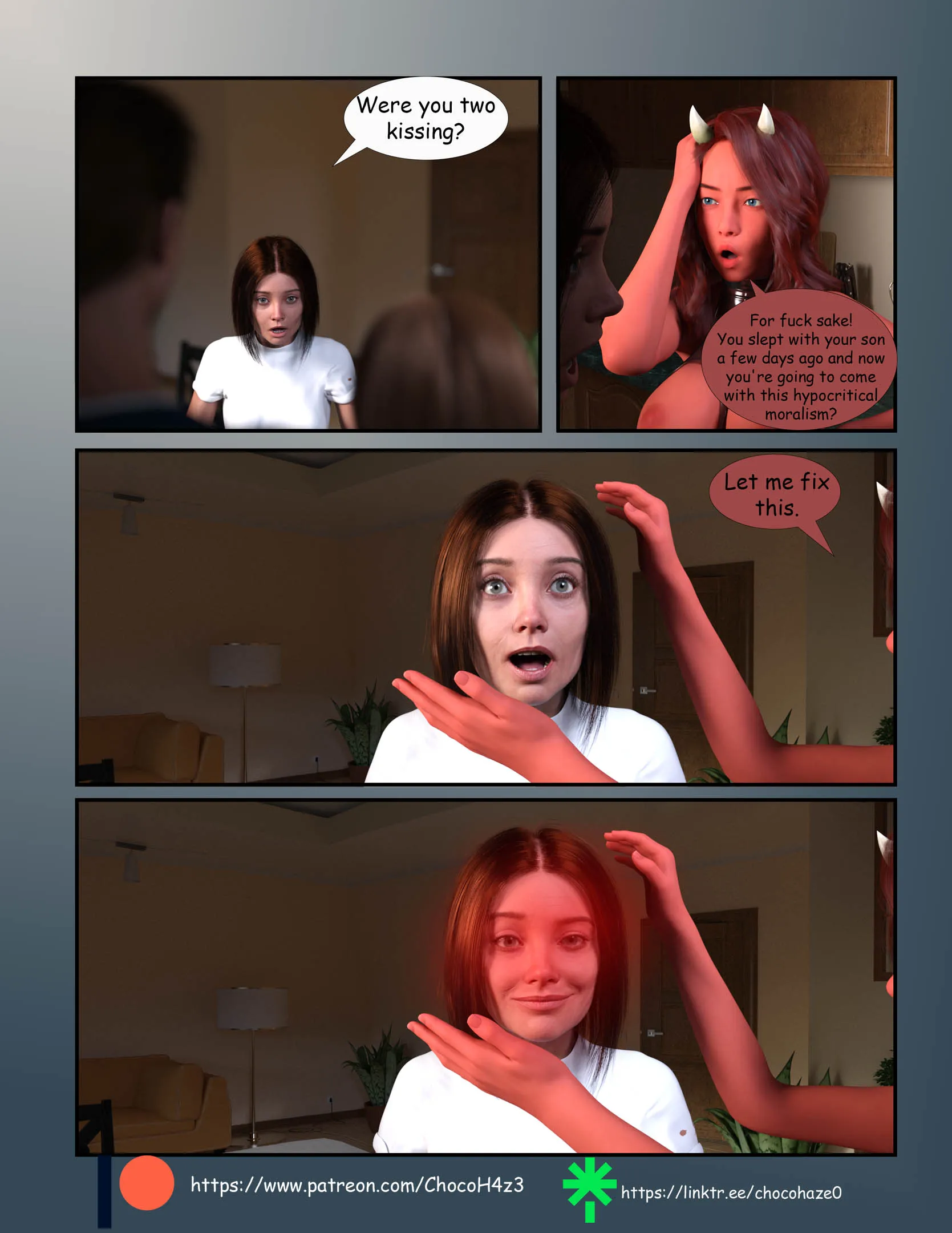 Corrupting the neighbourhood - 4 . Corrupting the neighbourhood - Chapter 4 [ChocoHaze] - Page 5