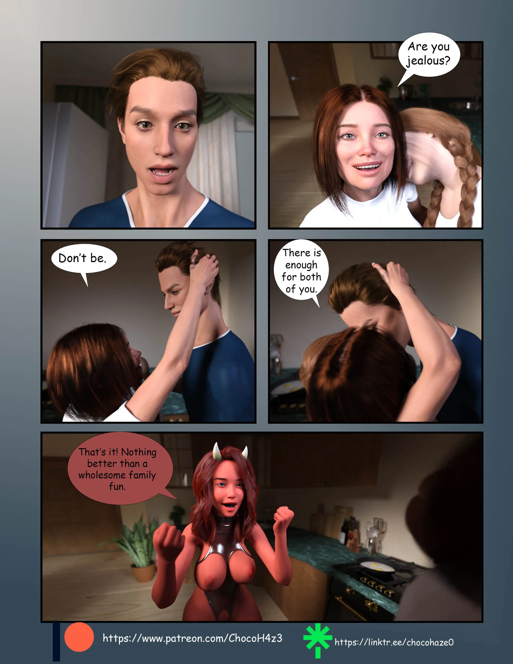 Corrupting the neighbourhood - 4 . Corrupting the neighbourhood - Chapter 4 [ChocoHaze] - Page 7