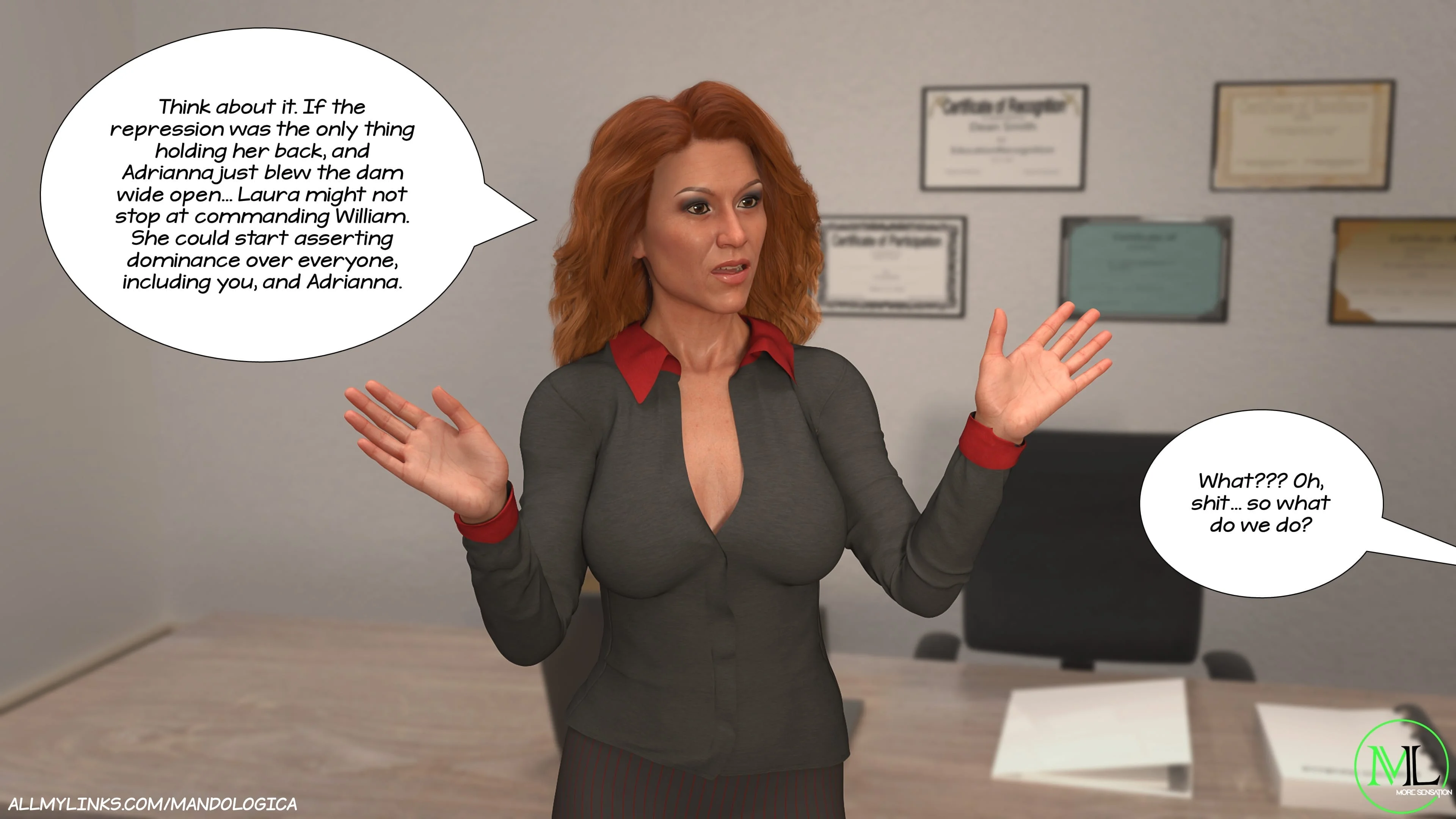 Breaking Boundaries [MandoLogica] - 14 . Breaking Boundaries - Chapter 14 - Page 7