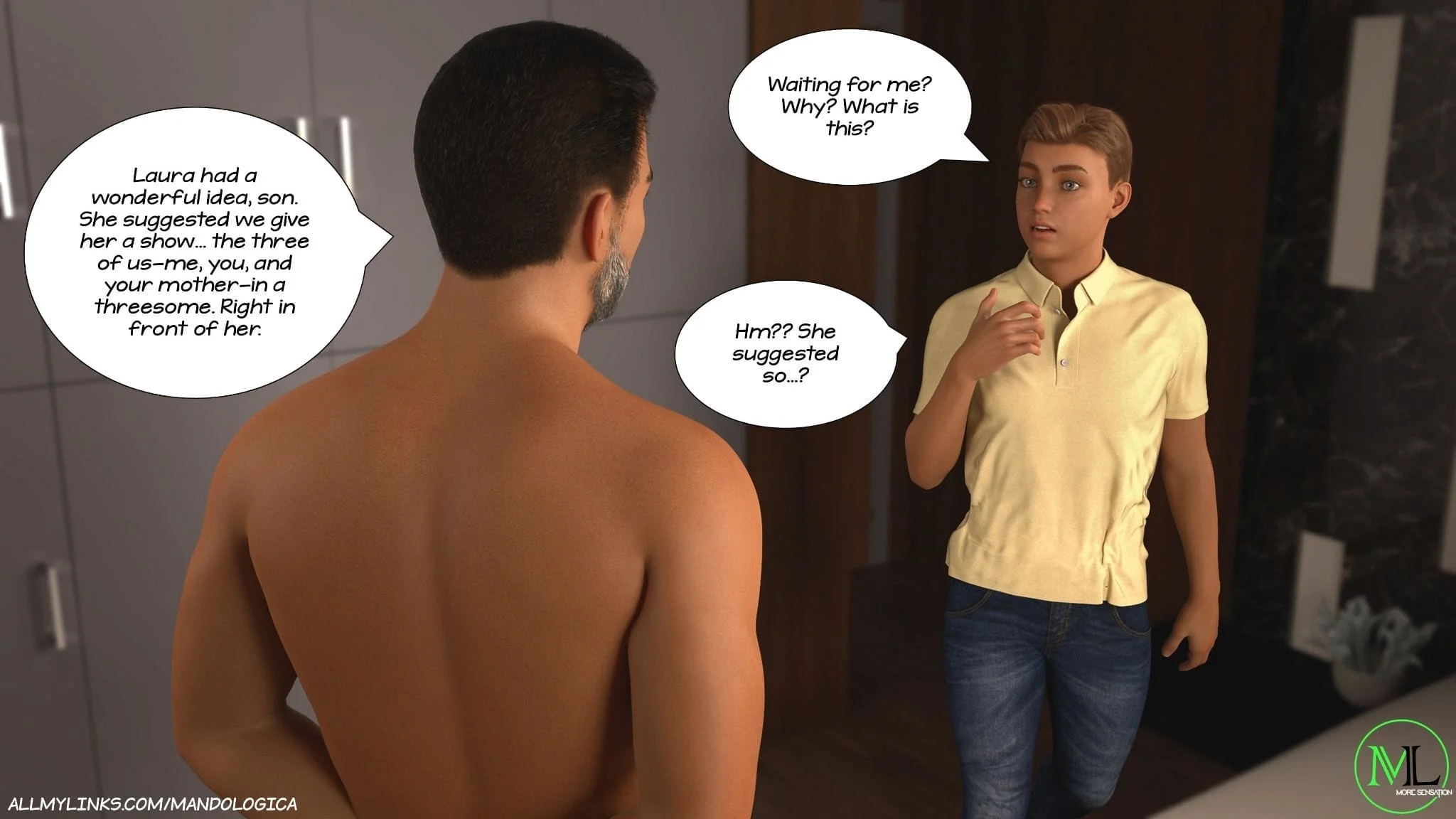 Breaking Boundaries [MandoLogica] - 14 . Breaking Boundaries - Chapter 14 - Page 14
