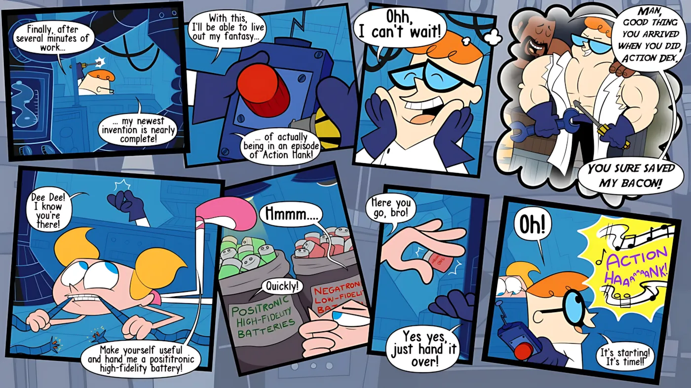 Dexter’s Dee Dee and Mom - 12. Dexter's Laboratory - Action Skank - Page 7