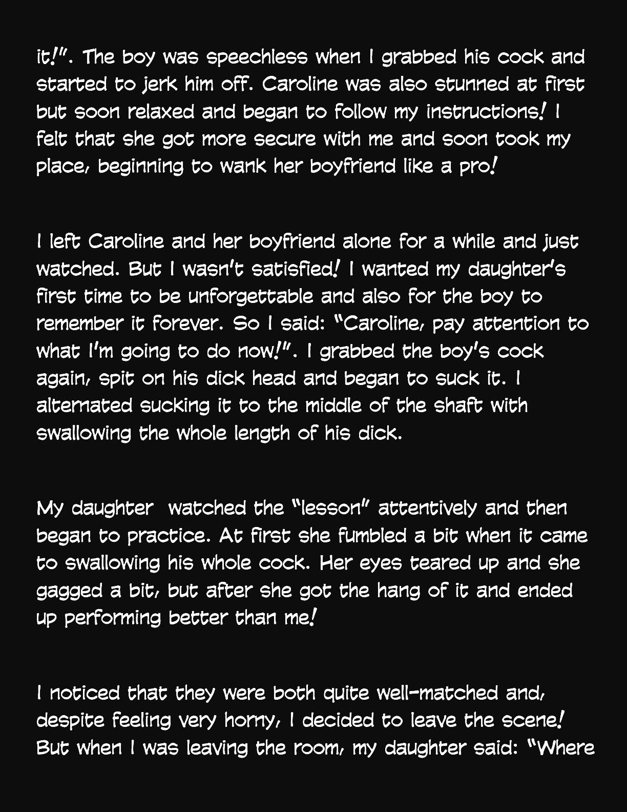 Animated Tales [WC | TF] - I PARTICIPATED IN DAUGHTER'S FIRST TIME - Page 5