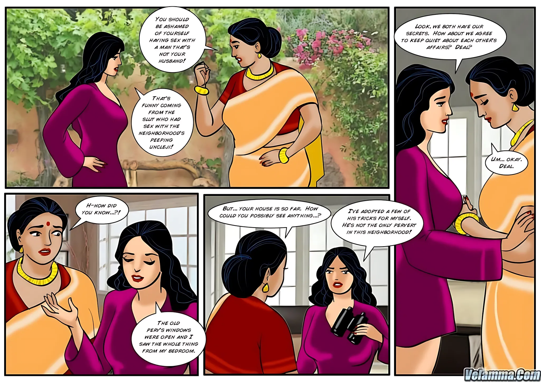 Velamma All Episodes Comics - 22 . Velamma - Episode 22 - Three's Company - Page 14