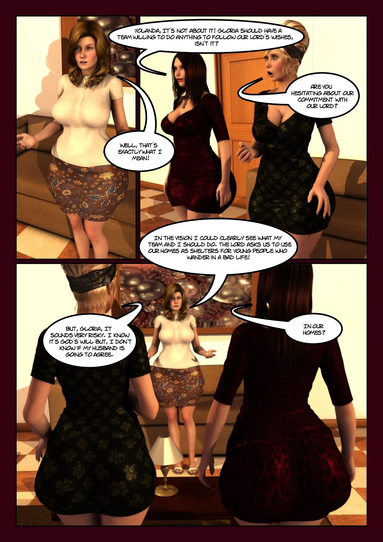 The Preacher’s Wife [Moiarte3D] - 4 . The Preacher's Wife - Chapter 4 - Page 5