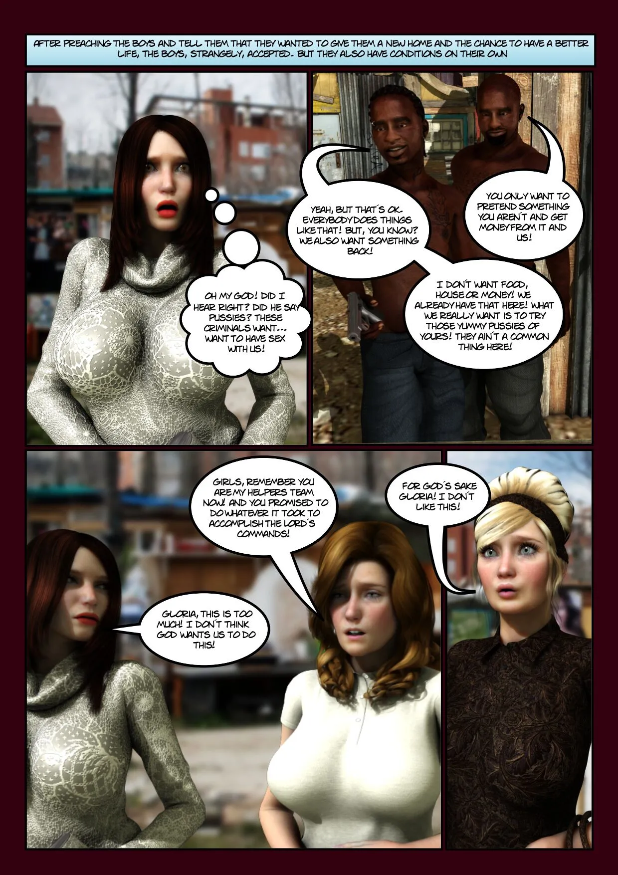 The Preacher’s Wife [Moiarte3D] - 4 . The Preacher's Wife - Chapter 4 - Page 14