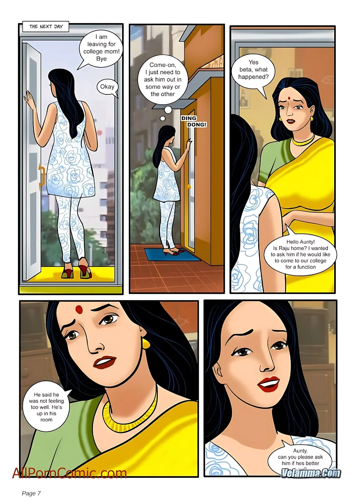 Velamma All Episodes Comics - 7 . Velamma - Episode 7 - She Needs More Than Just Motherly Love - Page 7