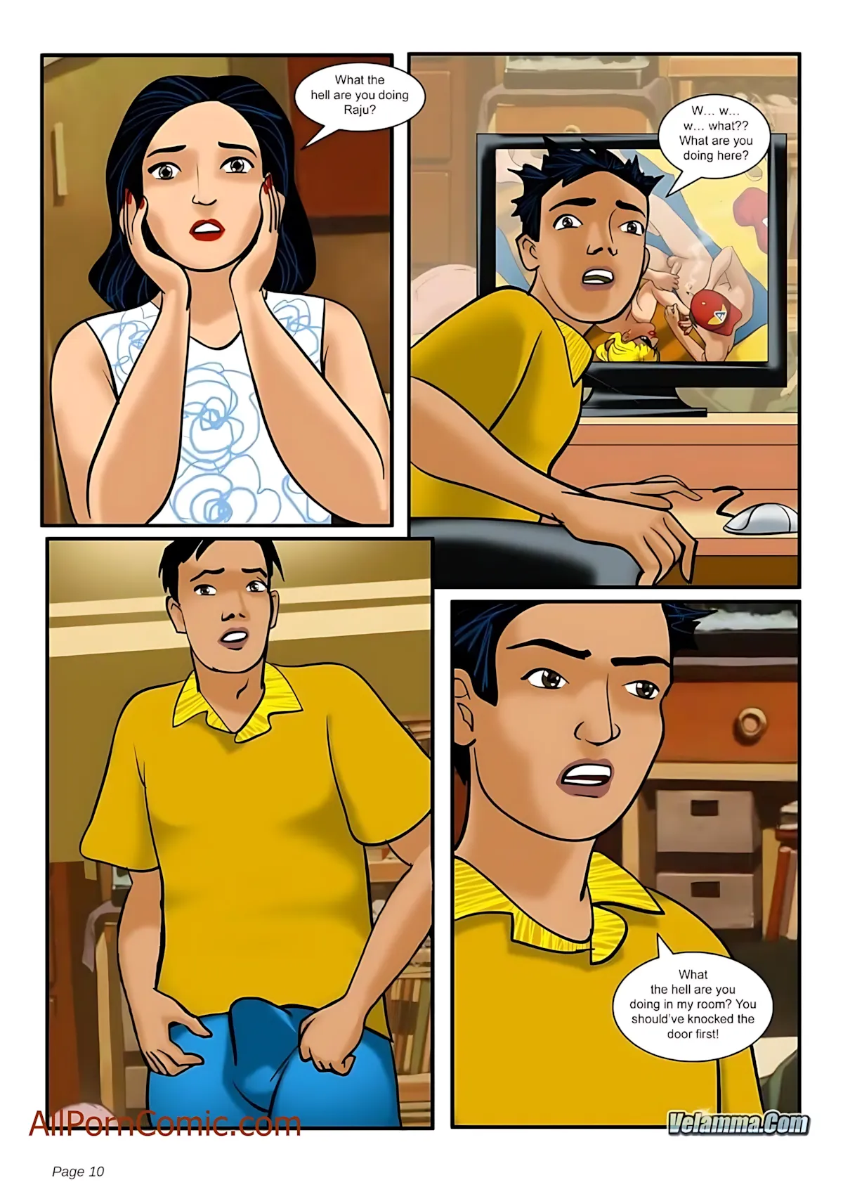 Velamma All Episodes Comics - 7 . Velamma - Episode 7 - She Needs More Than Just Motherly Love - Page 10