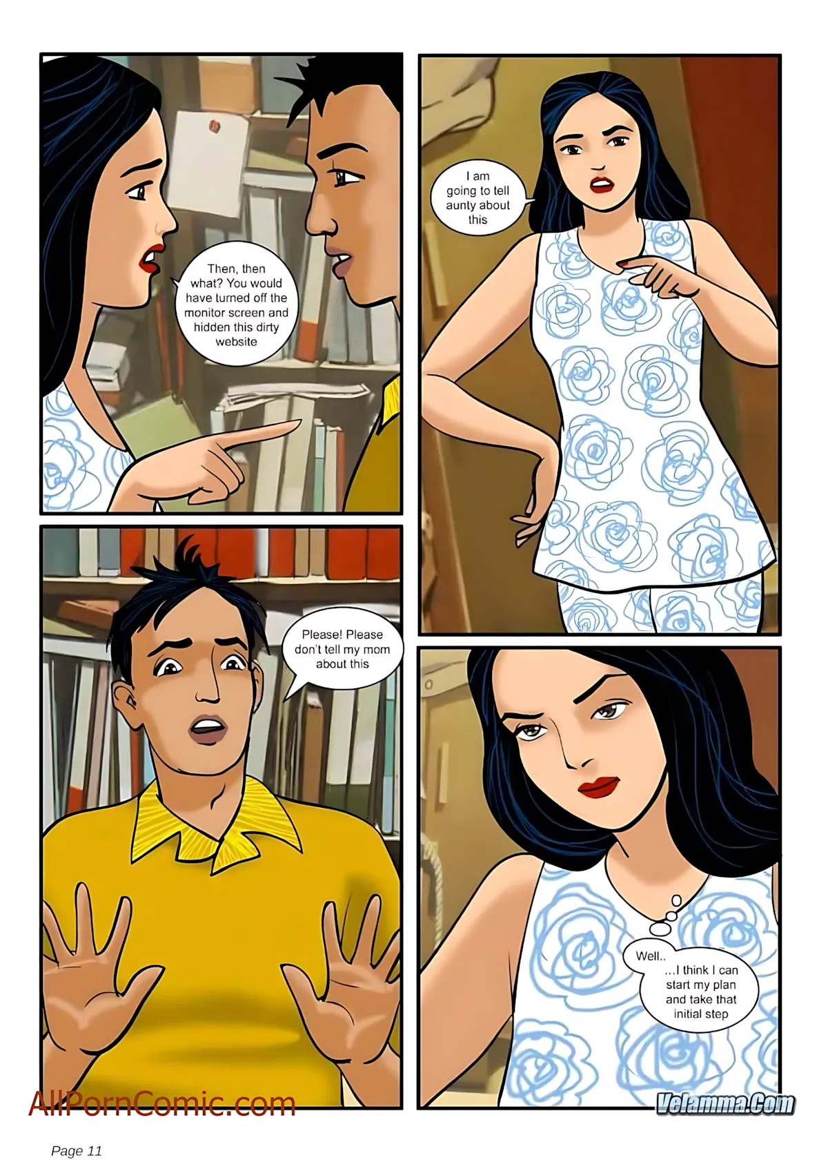 Velamma All Episodes Comics - 7 . Velamma - Episode 7 - She Needs More Than Just Motherly Love - Page 11