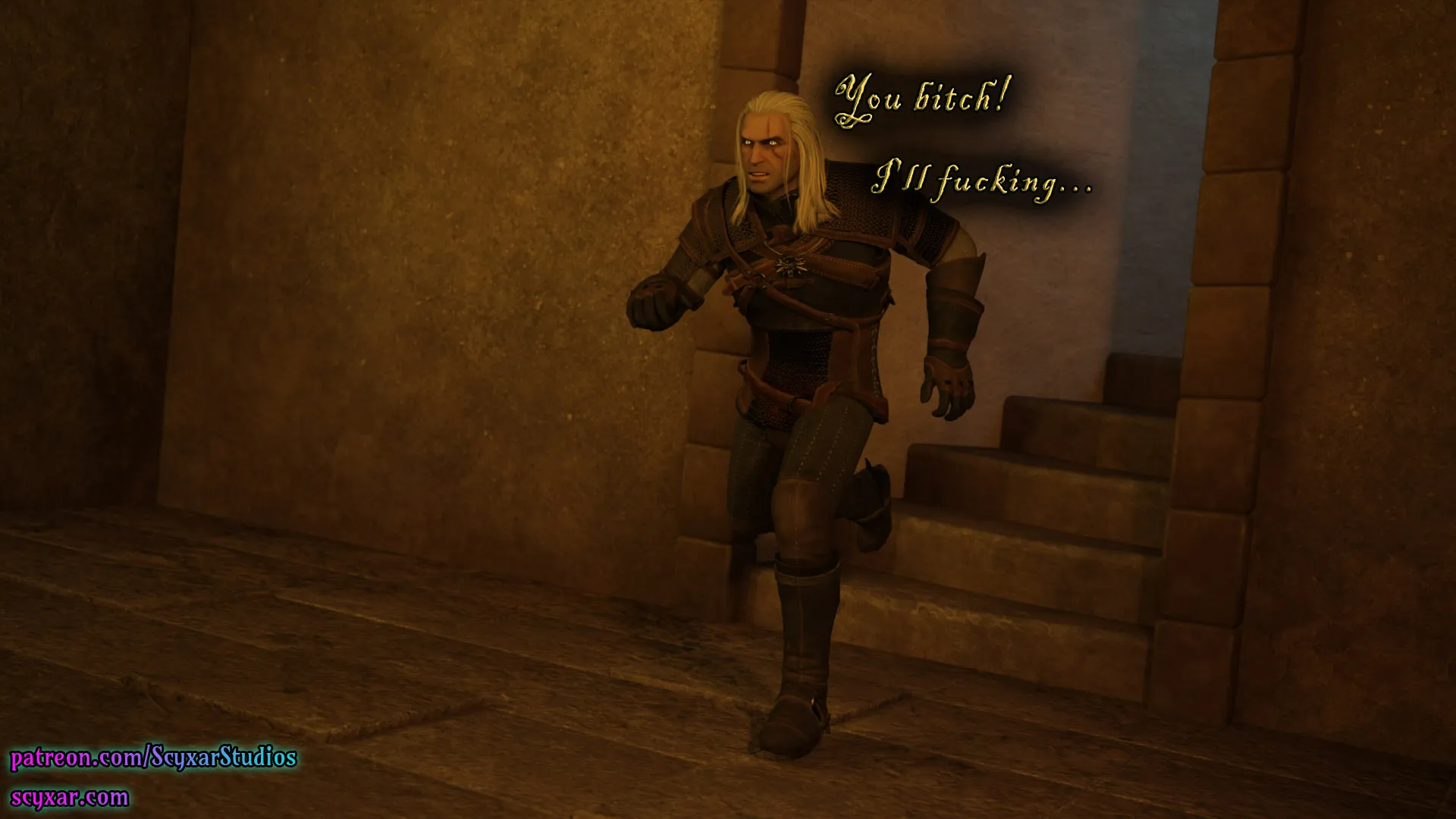 Geralt’s Transformation into Yennefer [Scyxar Studios] - 8 . Geralt’s Transformation into Yennefer - Chapter 8 - Page 4
