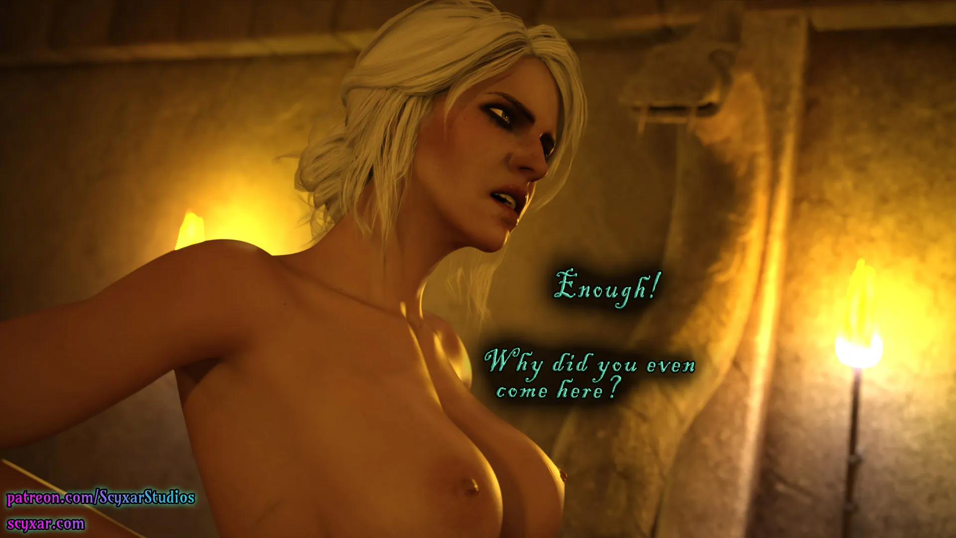 Geralt’s Transformation into Yennefer [Scyxar Studios] - 8 . Geralt’s Transformation into Yennefer - Chapter 8 - Page 8