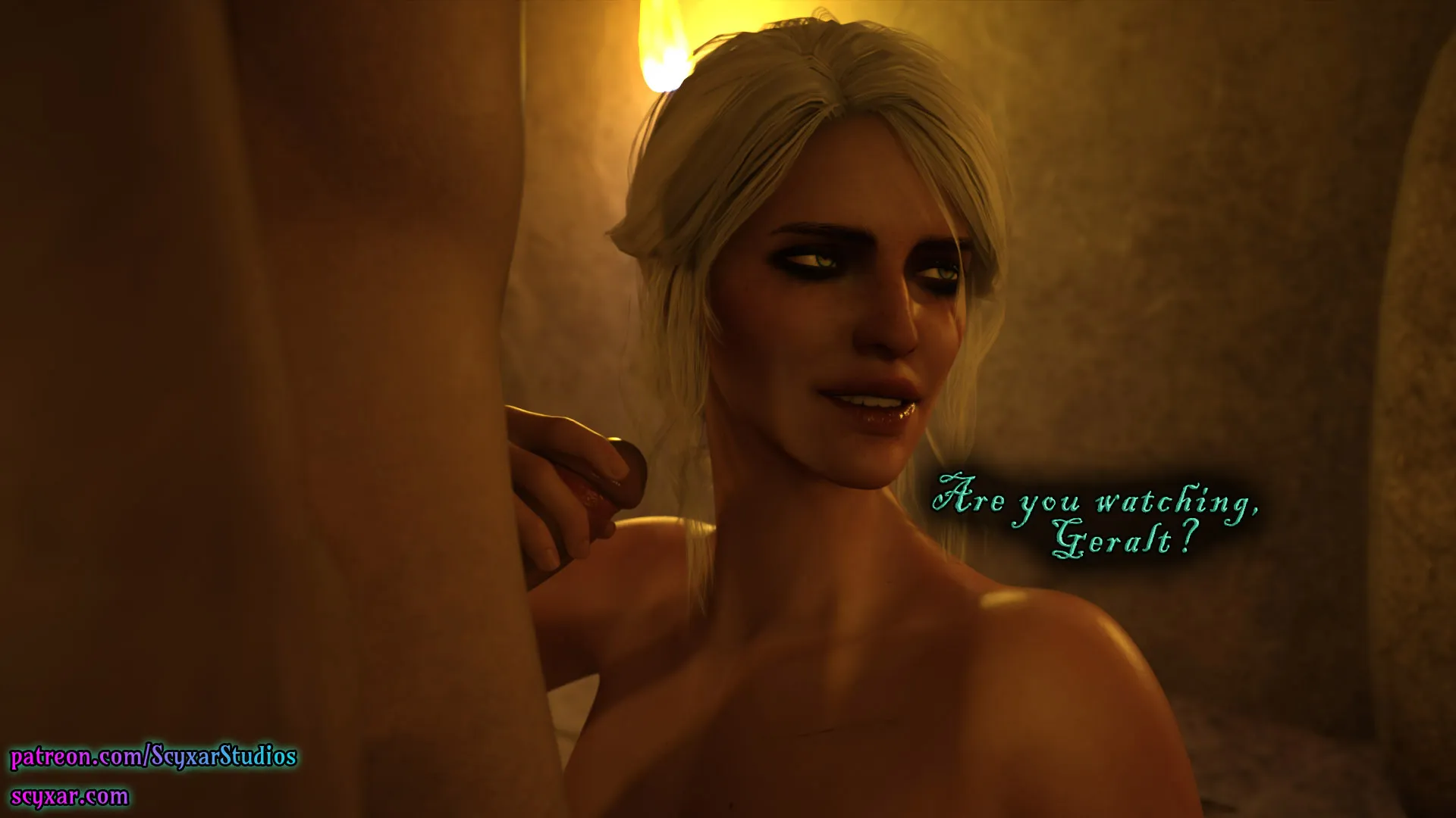 Geralt’s Transformation into Yennefer [Scyxar Studios] - 8 . Geralt’s Transformation into Yennefer - Chapter 8 - Page 14