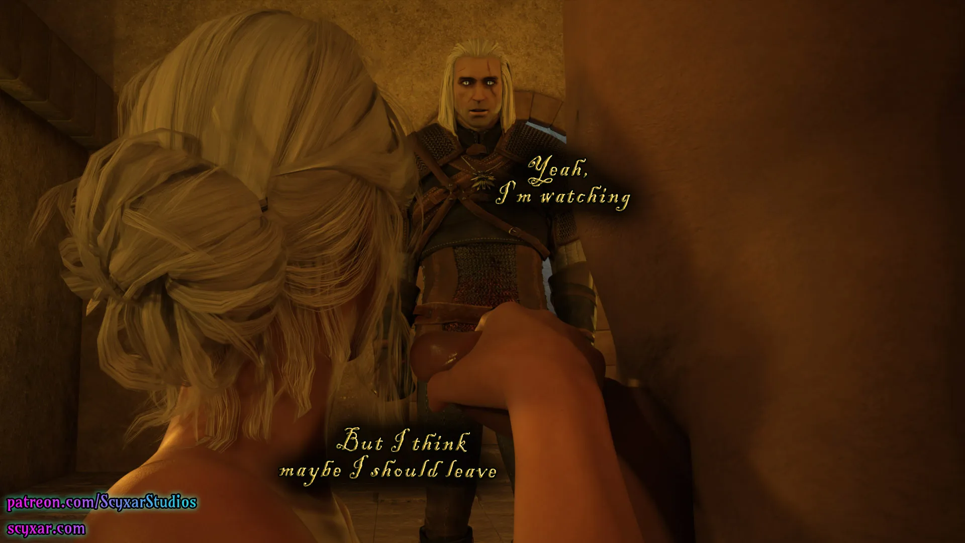 Geralt’s Transformation into Yennefer [Scyxar Studios] - 8 . Geralt’s Transformation into Yennefer - Chapter 8 - Page 15
