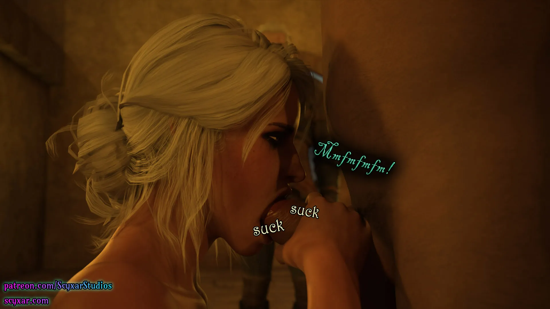 Geralt’s Transformation into Yennefer [Scyxar Studios] - 8 . Geralt’s Transformation into Yennefer - Chapter 8 - Page 16