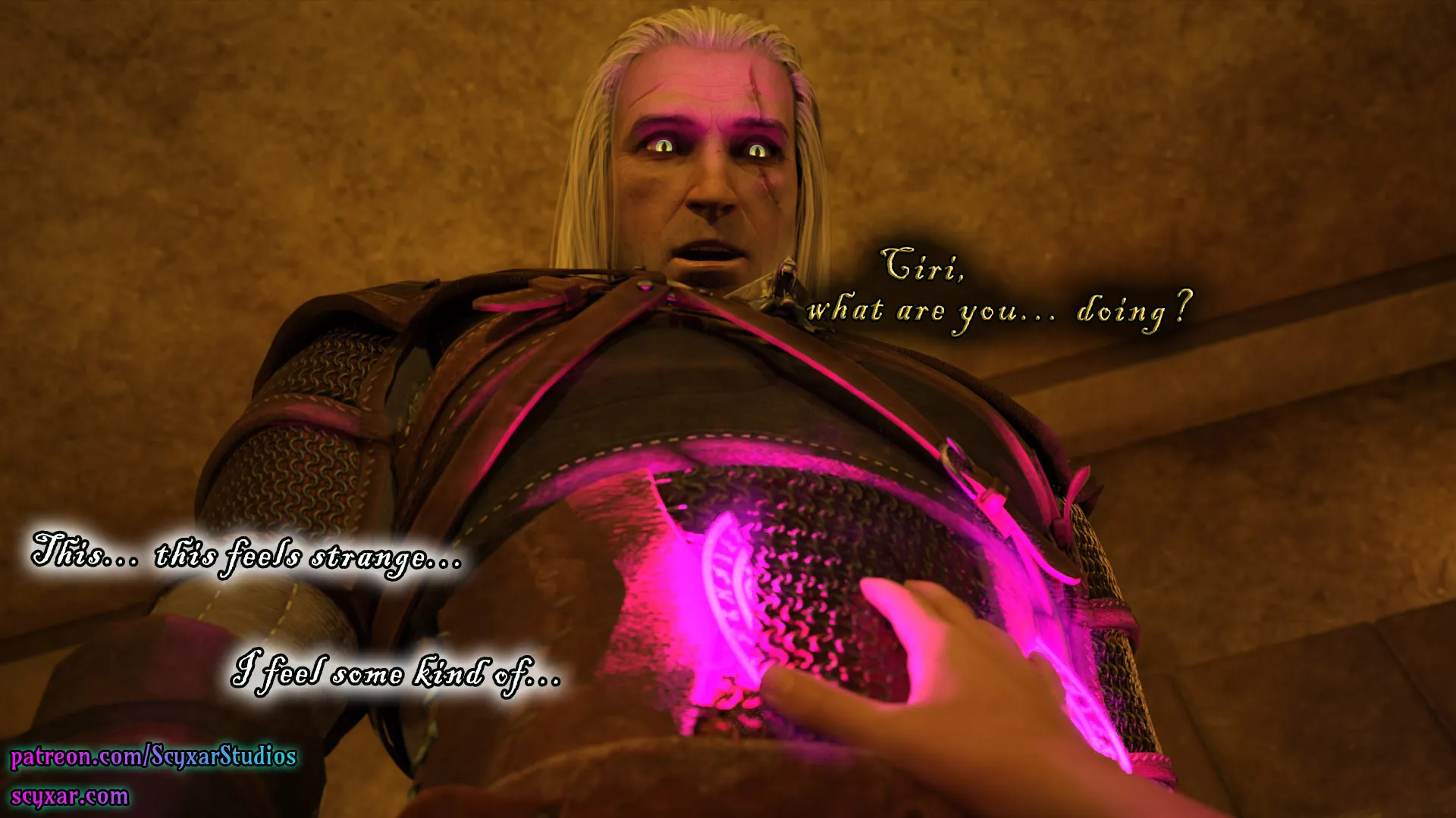 Geralt’s Transformation into Yennefer [Scyxar Studios] - 8 . Geralt’s Transformation into Yennefer - Chapter 8 - Page 28