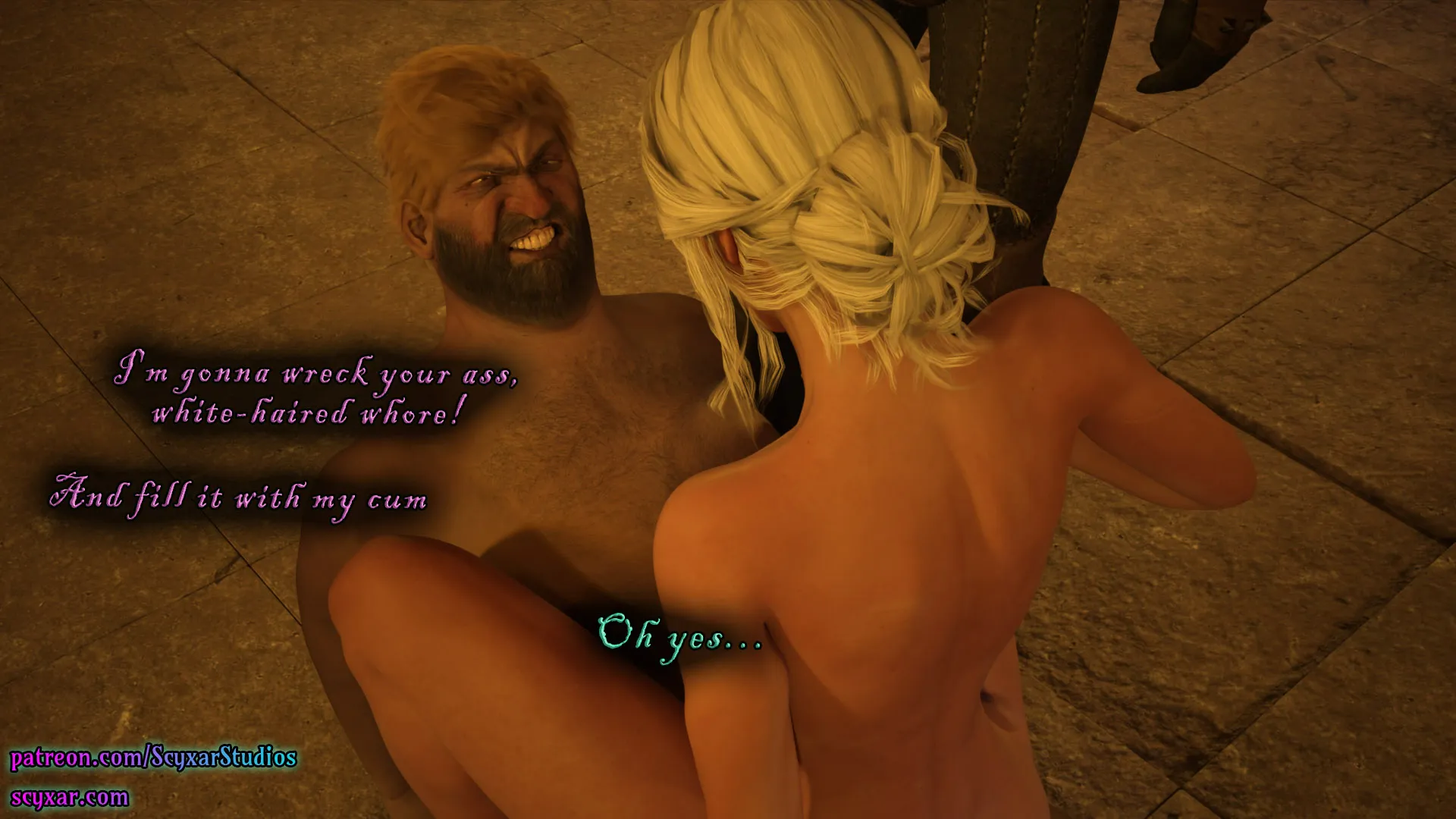 Geralt’s Transformation into Yennefer [Scyxar Studios] - 8 . Geralt’s Transformation into Yennefer - Chapter 8 - Page 34