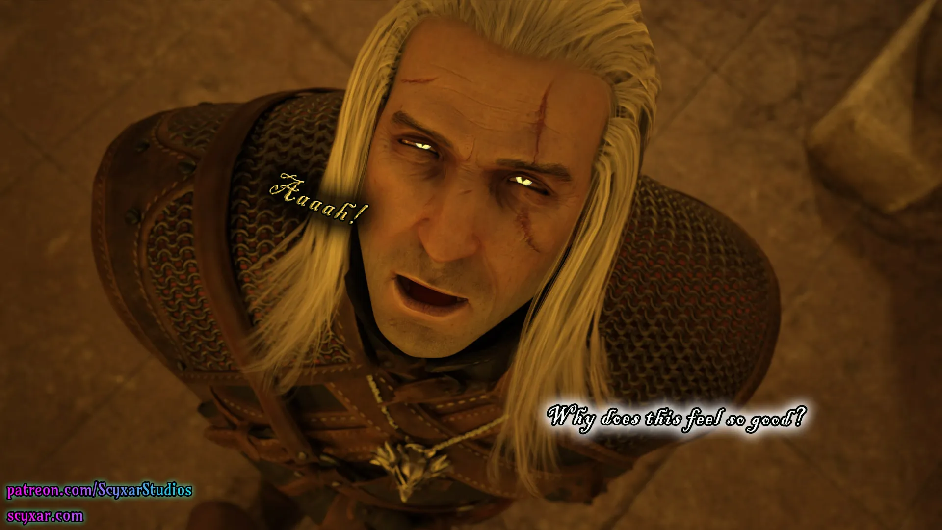 Geralt’s Transformation into Yennefer [Scyxar Studios] - 8 . Geralt’s Transformation into Yennefer - Chapter 8 - Page 36