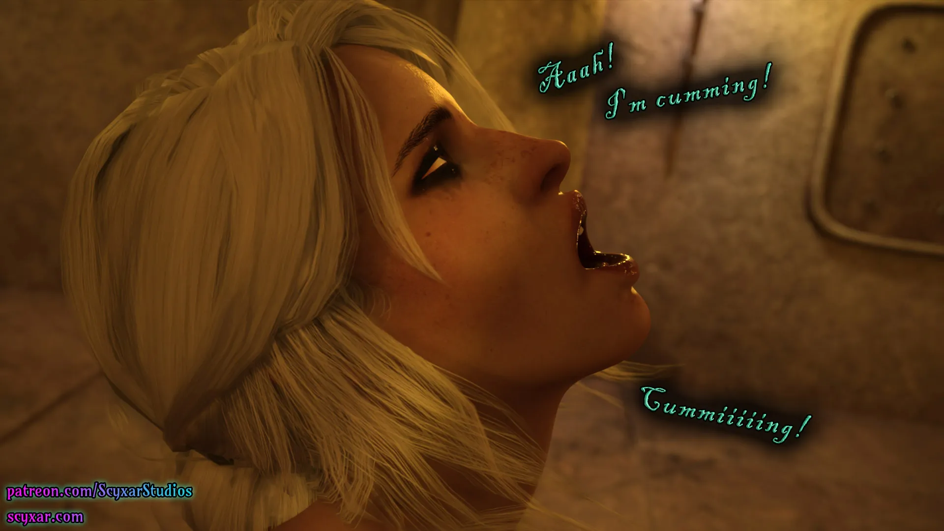 Geralt’s Transformation into Yennefer [Scyxar Studios] - 8 . Geralt’s Transformation into Yennefer - Chapter 8 - Page 38