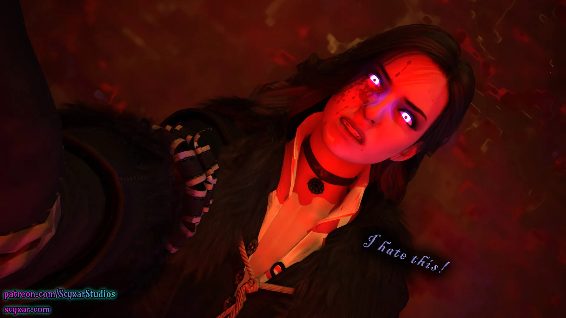 Geralt’s Transformation into Yennefer [Scyxar Studios] - 8 . Geralt’s Transformation into Yennefer - Chapter 8 - Page 55