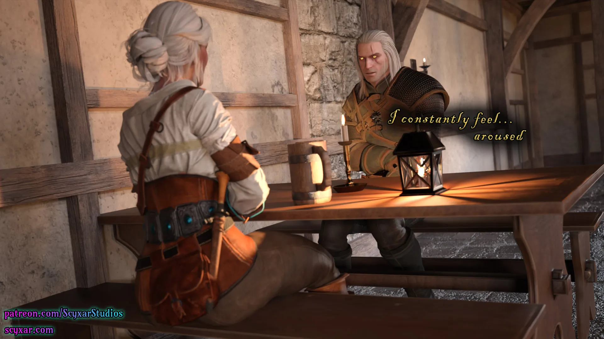 Geralt’s Transformation into Yennefer [Scyxar Studios] - 8 . Geralt’s Transformation into Yennefer - Chapter 8 - Page 60