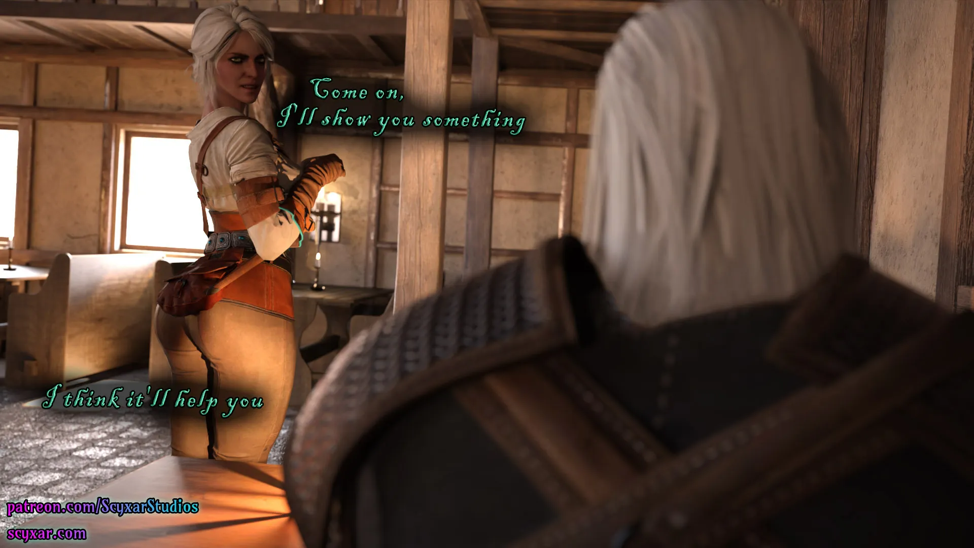 Geralt’s Transformation into Yennefer [Scyxar Studios] - 8 . Geralt’s Transformation into Yennefer - Chapter 8 - Page 63