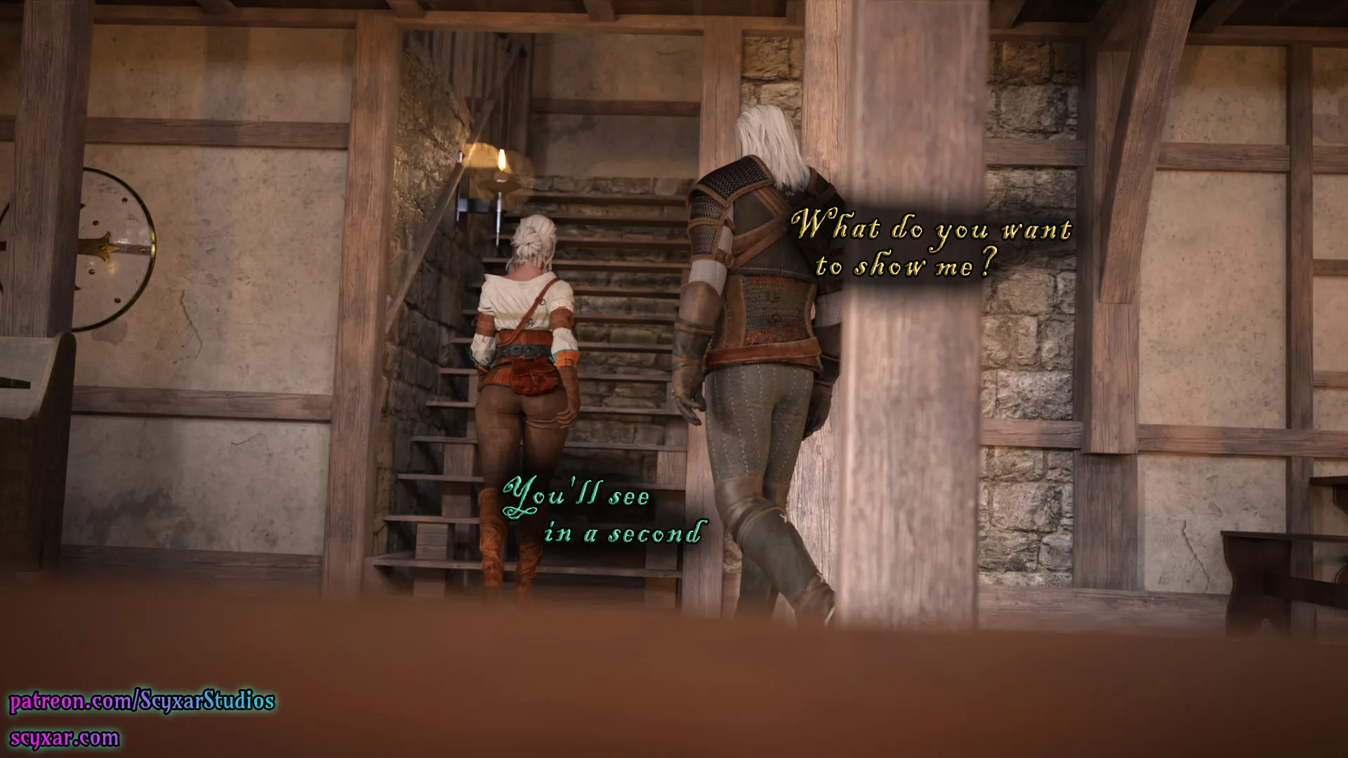 Geralt’s Transformation into Yennefer [Scyxar Studios] - 8 . Geralt’s Transformation into Yennefer - Chapter 8 - Page 64