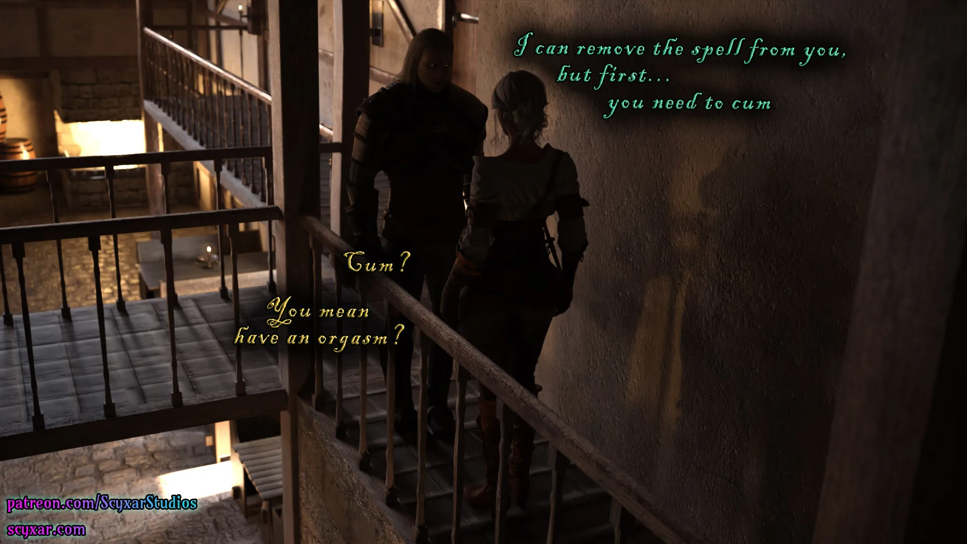Geralt’s Transformation into Yennefer [Scyxar Studios] - 8 . Geralt’s Transformation into Yennefer - Chapter 8 - Page 65