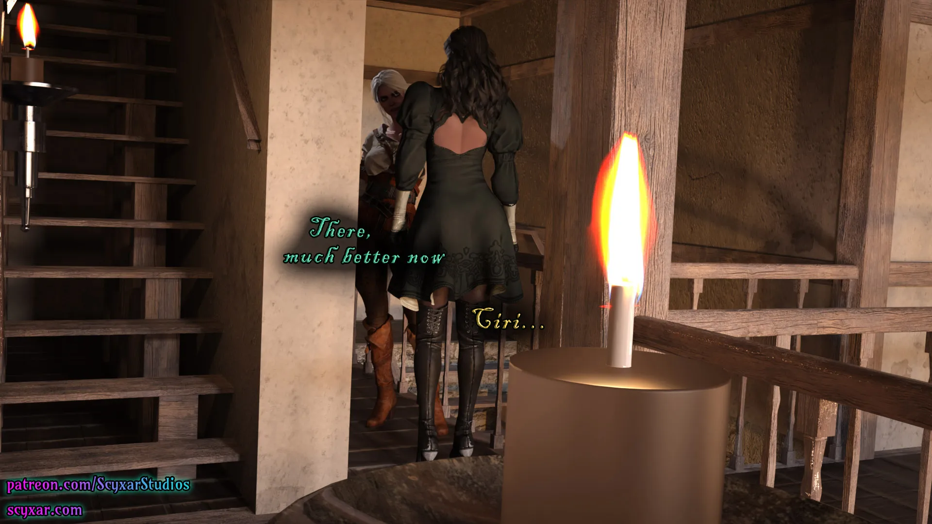 Geralt’s Transformation into Yennefer [Scyxar Studios] - 8 . Geralt’s Transformation into Yennefer - Chapter 8 - Page 72
