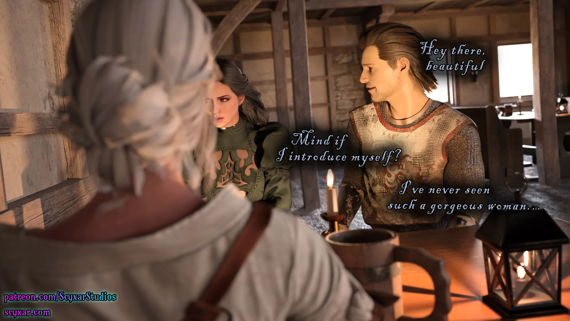 Geralt’s Transformation into Yennefer [Scyxar Studios] - 8 . Geralt’s Transformation into Yennefer - Chapter 8 - Page 78