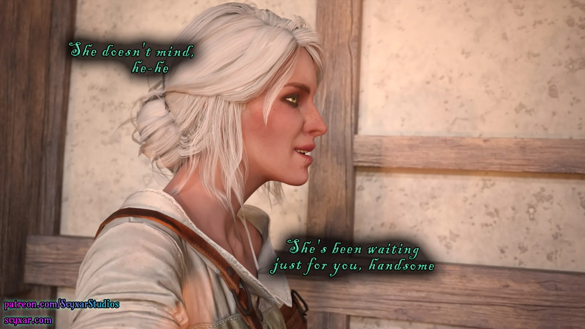 Geralt’s Transformation into Yennefer [Scyxar Studios] - 8 . Geralt’s Transformation into Yennefer - Chapter 8 - Page 79