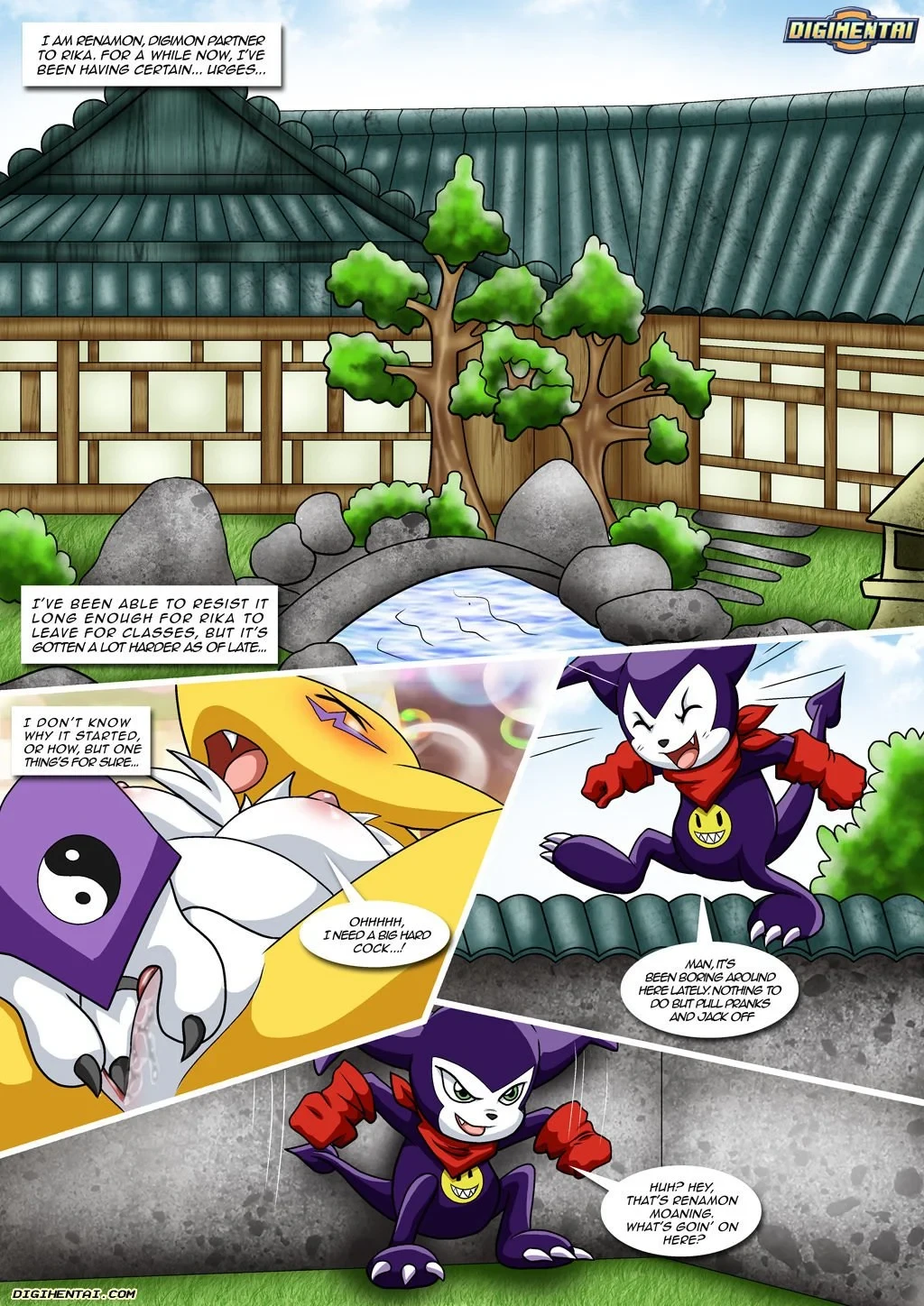 Renamon´s First Time (Digimon) [PalComix] - 1 . Renamon´s First Time - (Digimon) [PalComix] - Page 2